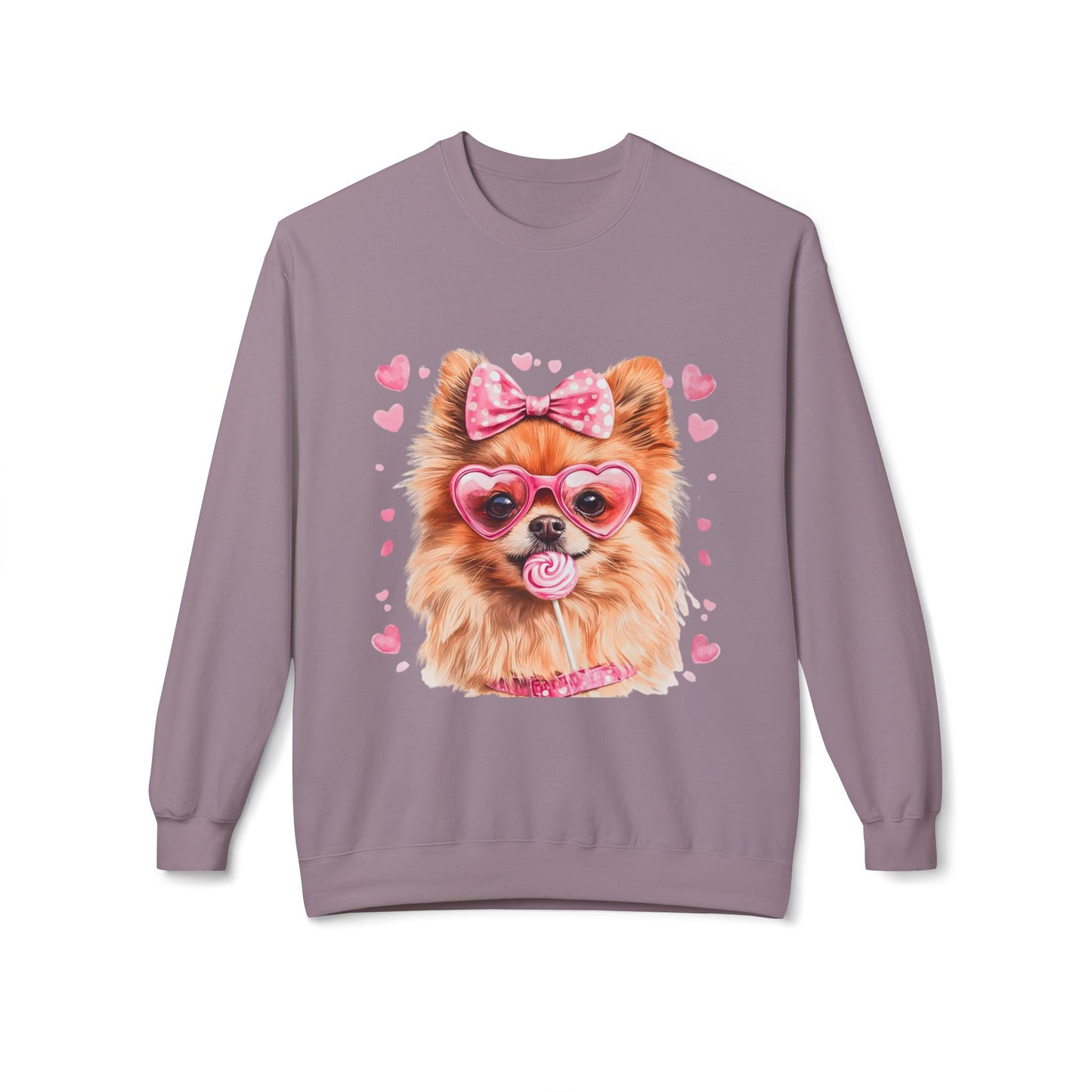 Valentines Unisex Midweight Softstyle Fleece Crewneck Sweatshirt