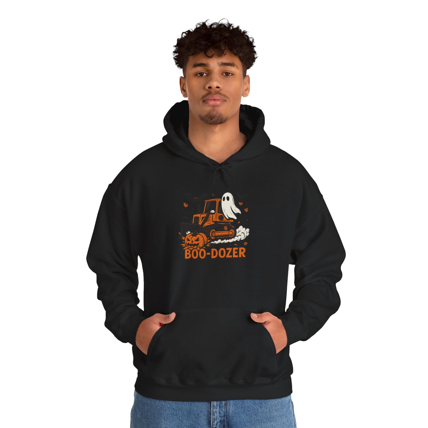 Halloween Ghostly Train Hoodie, Cozy Fall Hoodie, Unisex Hoodie, Spooky Holiday Gift, Comfortable Everyday Wear