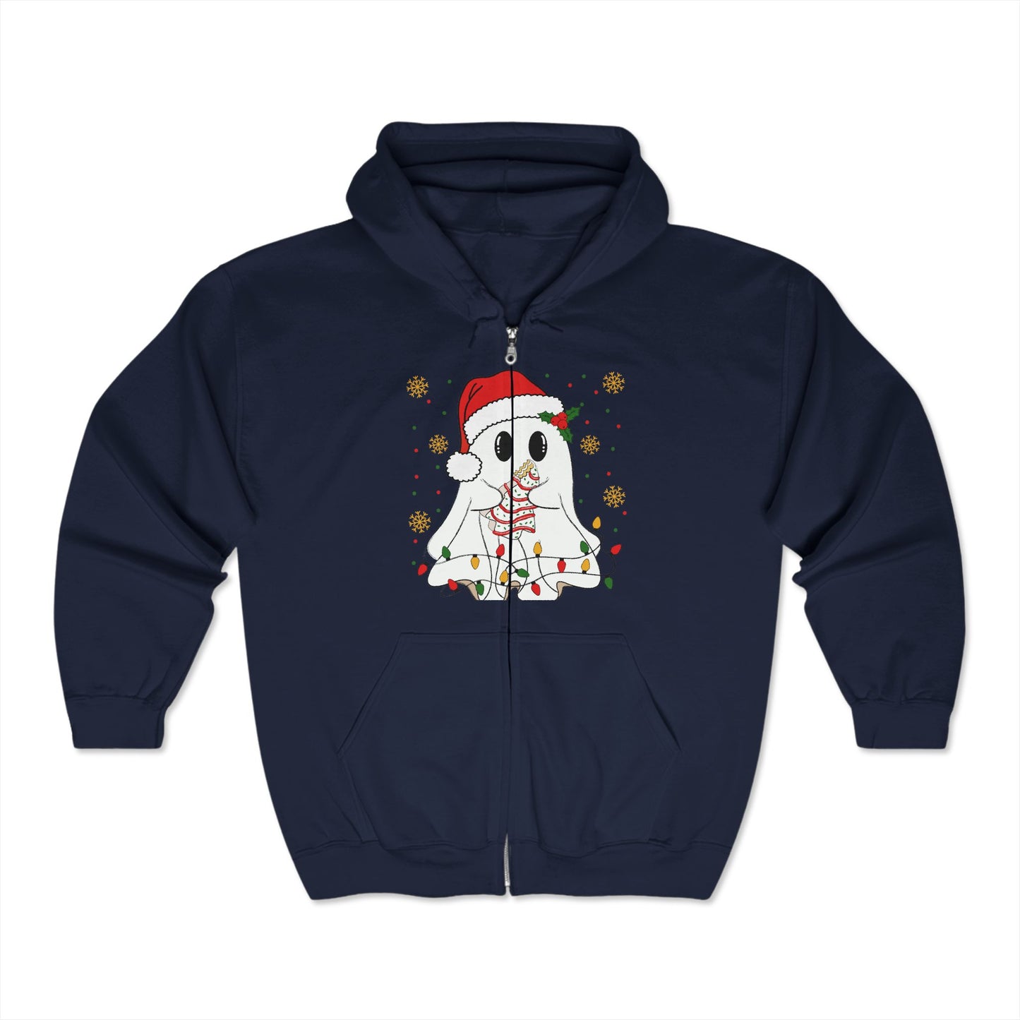 Christmas Unisex Heavy Blend™ Full Zip Hooded Sweatshirt