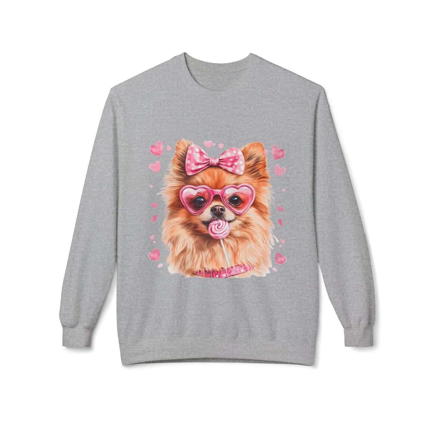 Valentines Unisex Midweight Softstyle Fleece Crewneck Sweatshirt