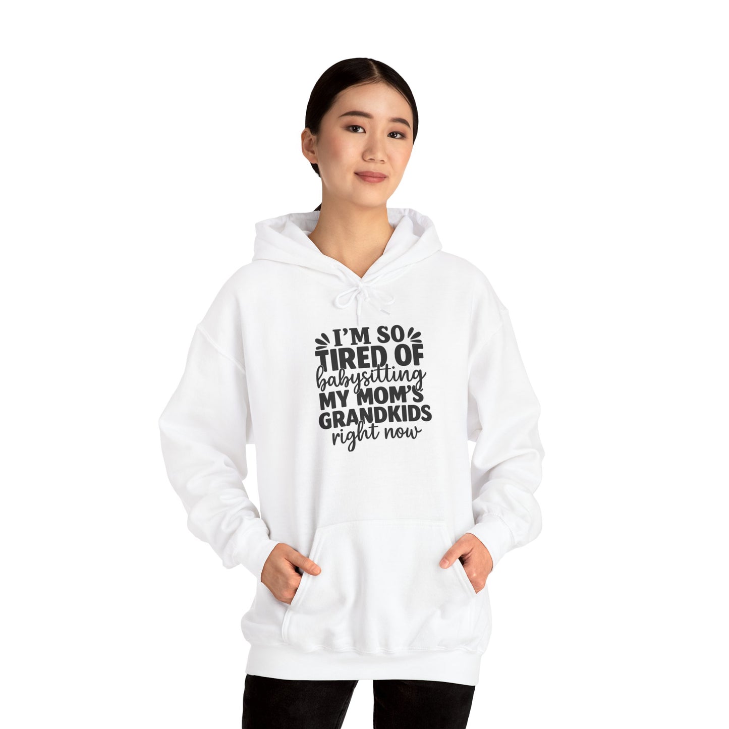 Funny Grandkids Sweatshirt, Unisex Hoodie for Babysitters, Gift for Moms, Cozy Family Sweatshirt, Parenting Humor, Grandparent Apparel