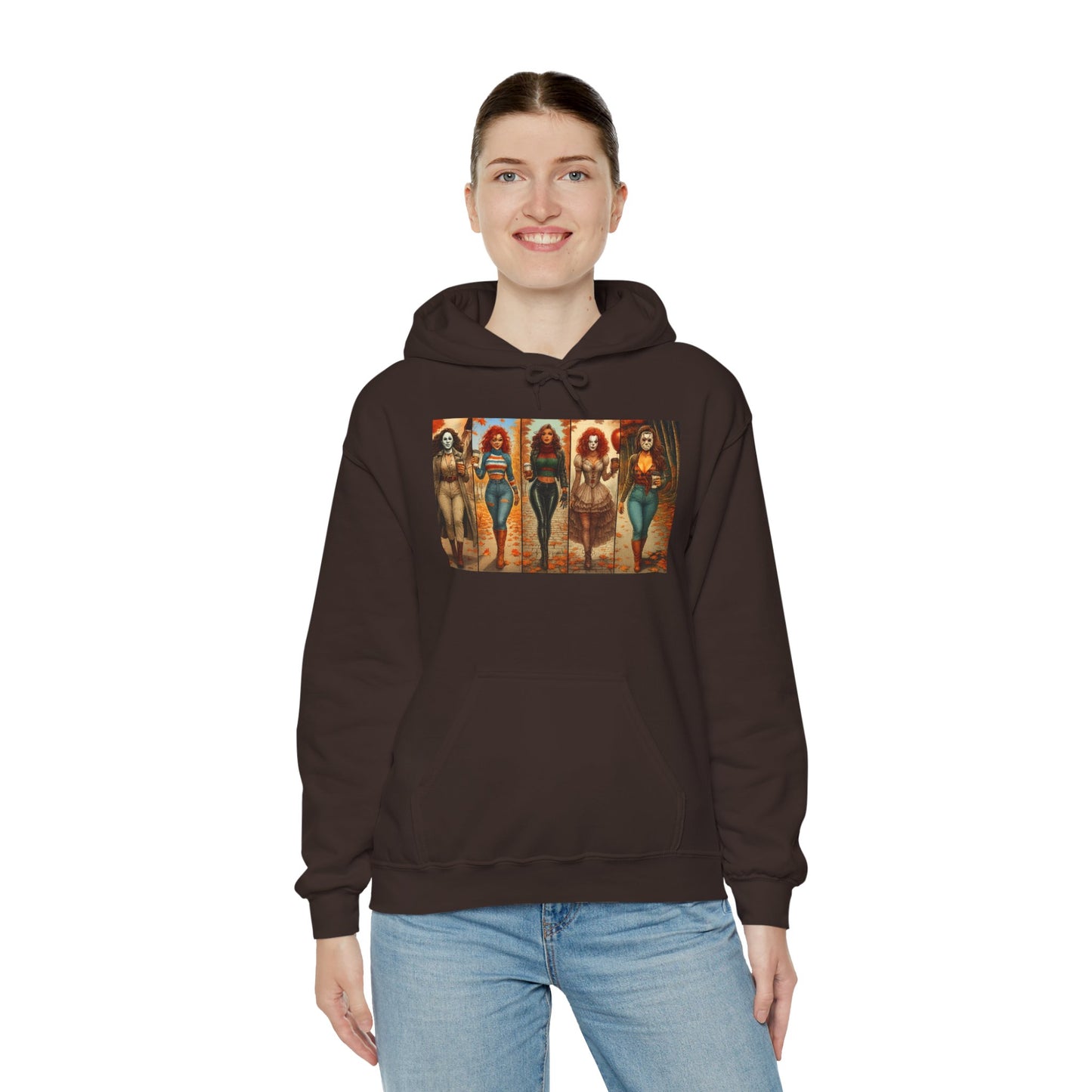 Vibrant Art Hooded Sweatshirt - Cozy Fashion, Perfect Gift, Casual Wear, Unisex Hoodie, Statement Piece