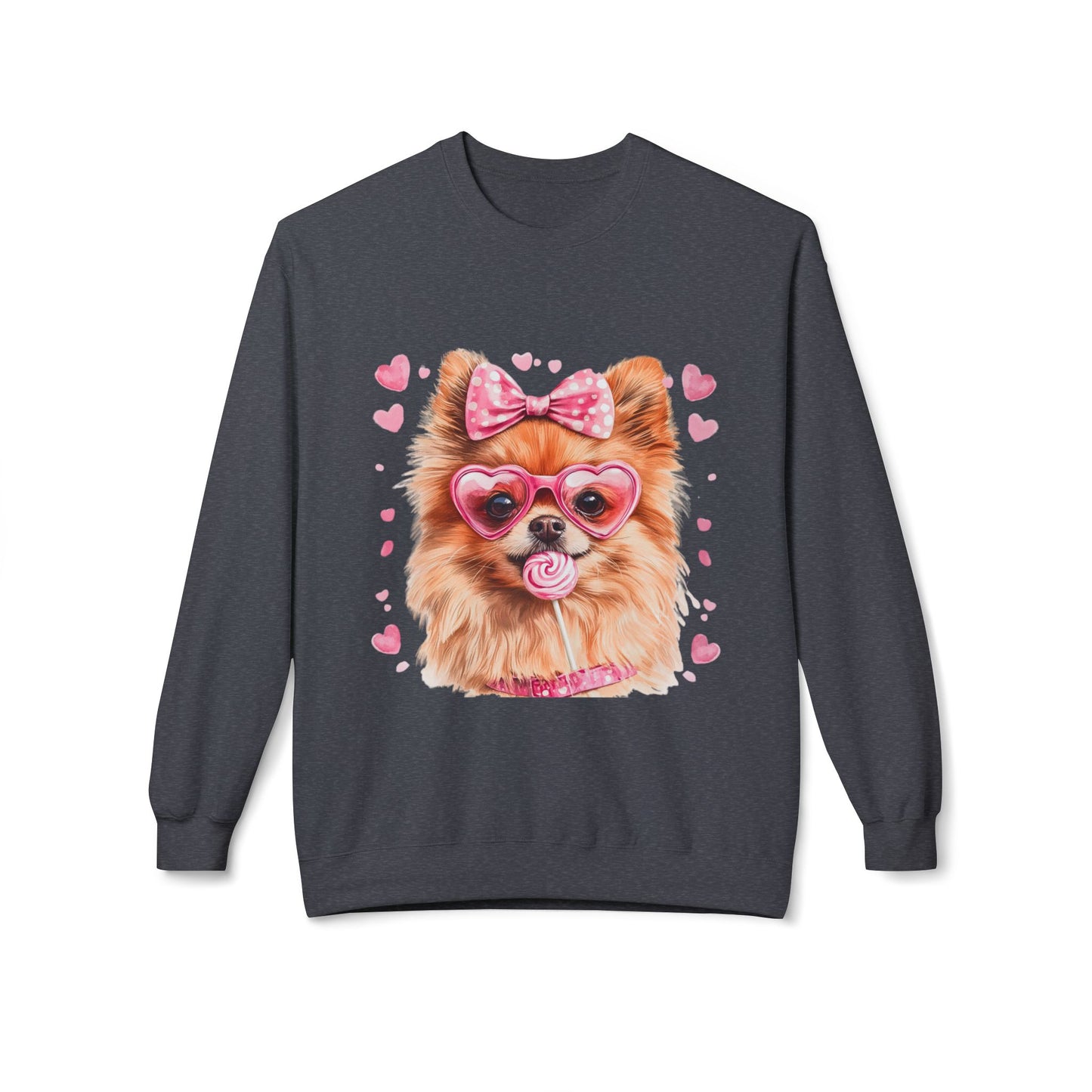 Valentines Unisex Midweight Softstyle Fleece Crewneck Sweatshirt