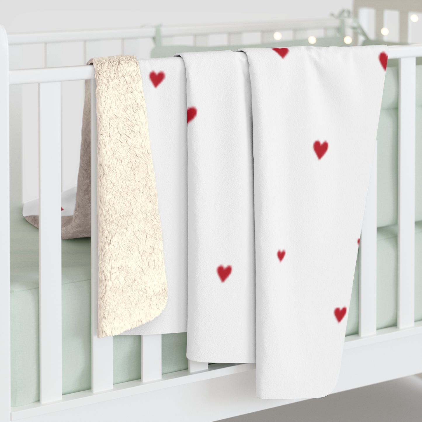Valentines Sherpa Fleece Blanket