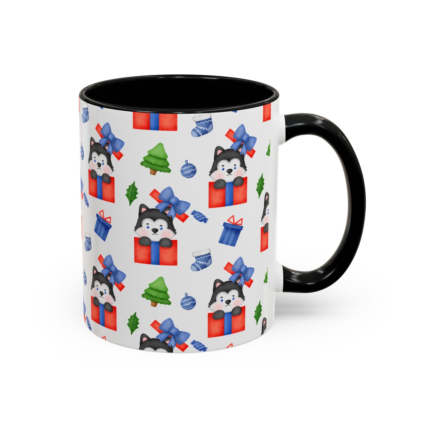 Christmas Accent Coffee Mug (11, 15oz)