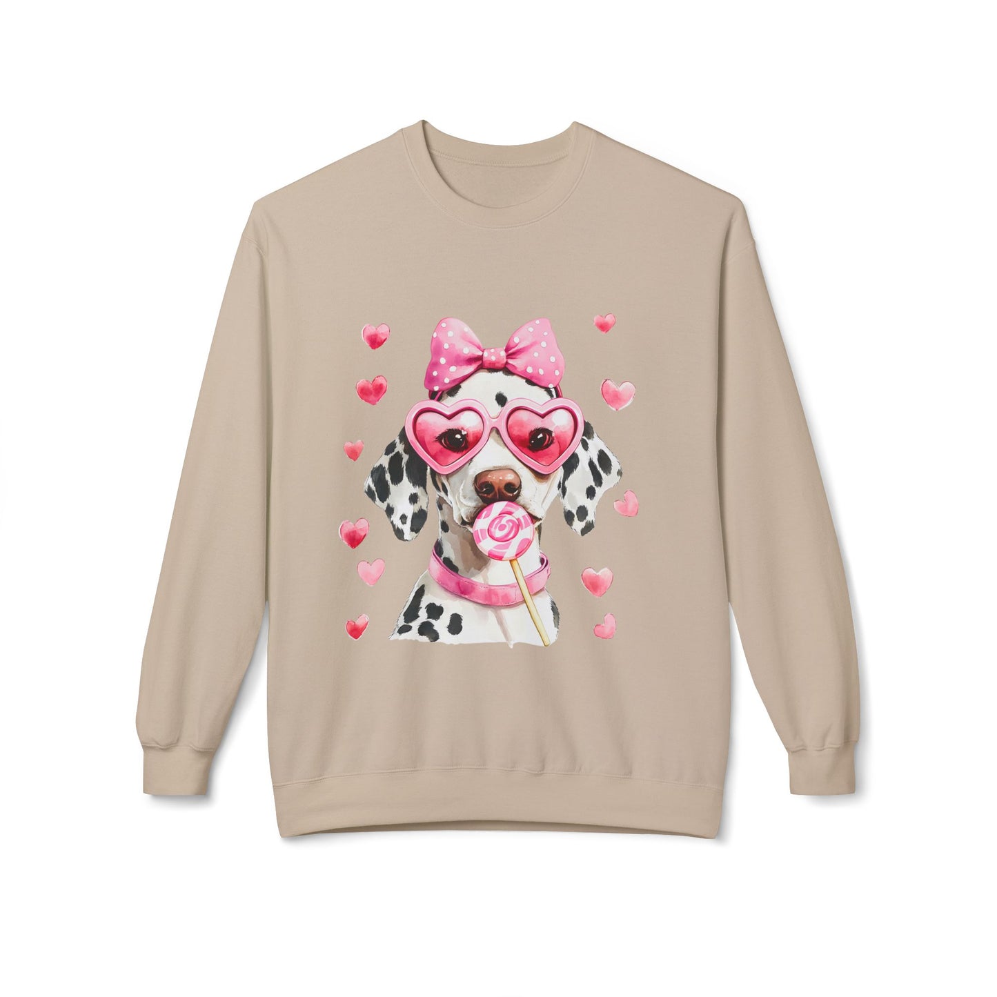 Valentines Unisex Midweight Softstyle Fleece Crewneck Sweatshirt