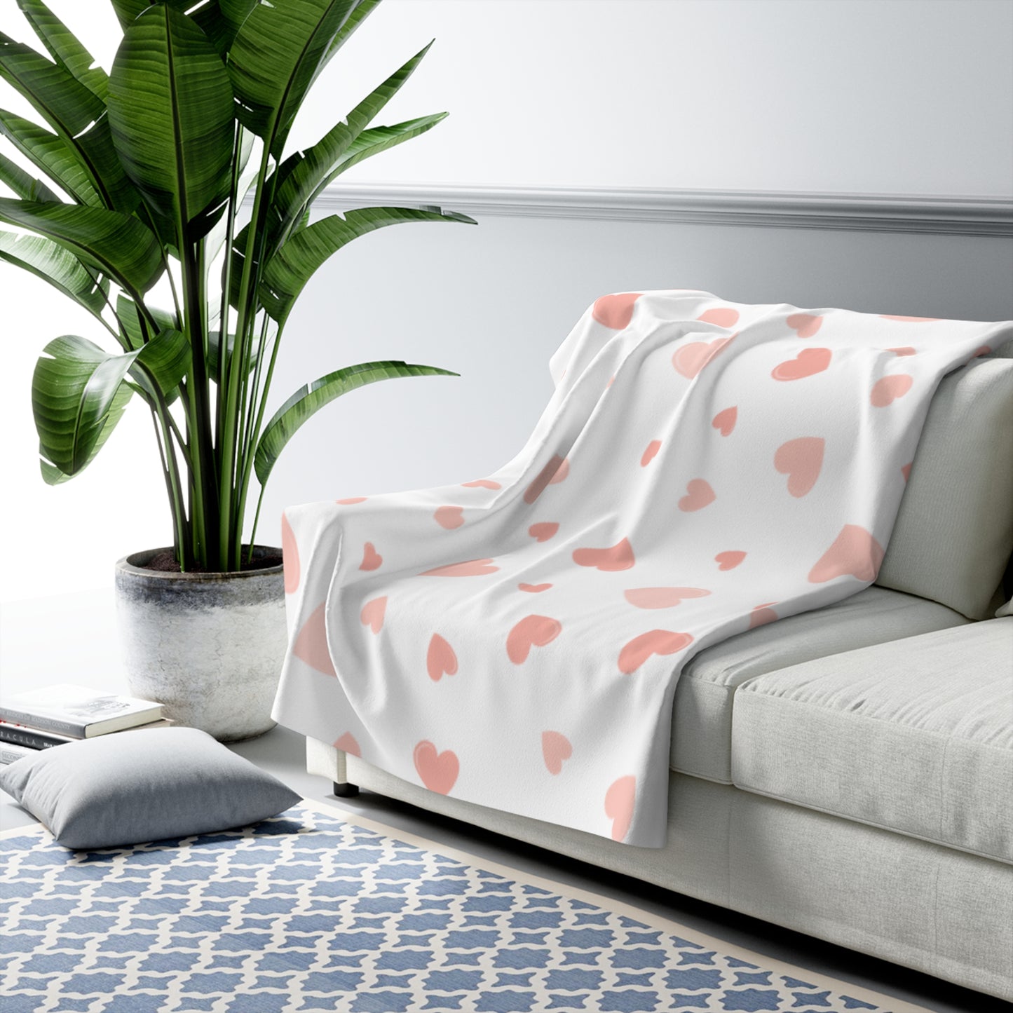 Valentines Sherpa Fleece Blanket
