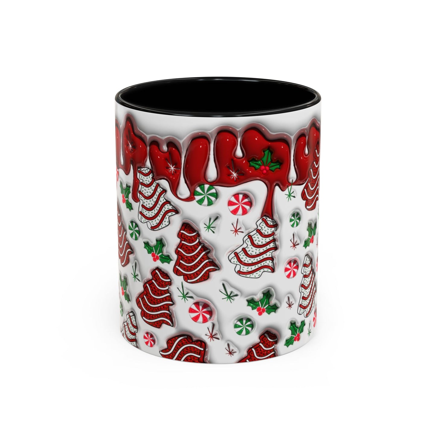 Christmas Accent Coffee Mug (11, 15oz)