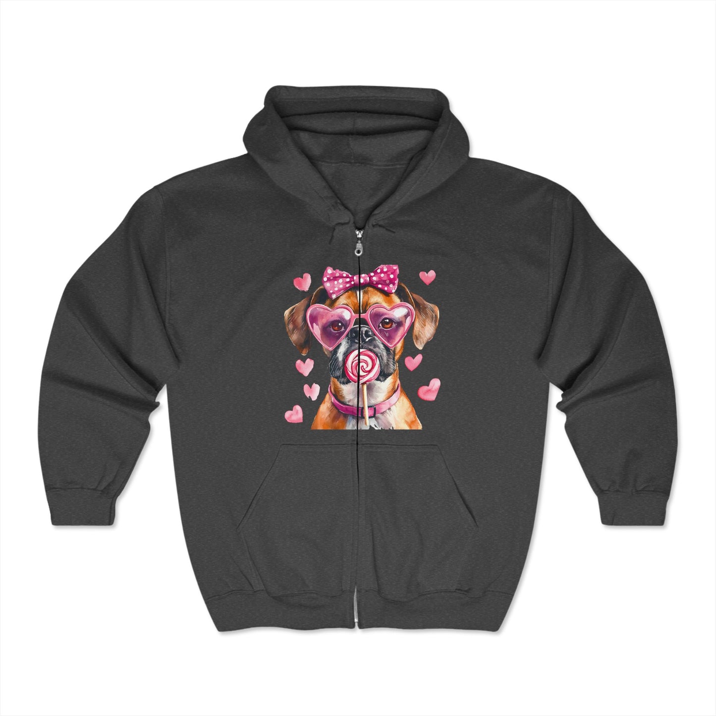 Valentines Unisex Heavy Blend™ Full Zip Hoodies