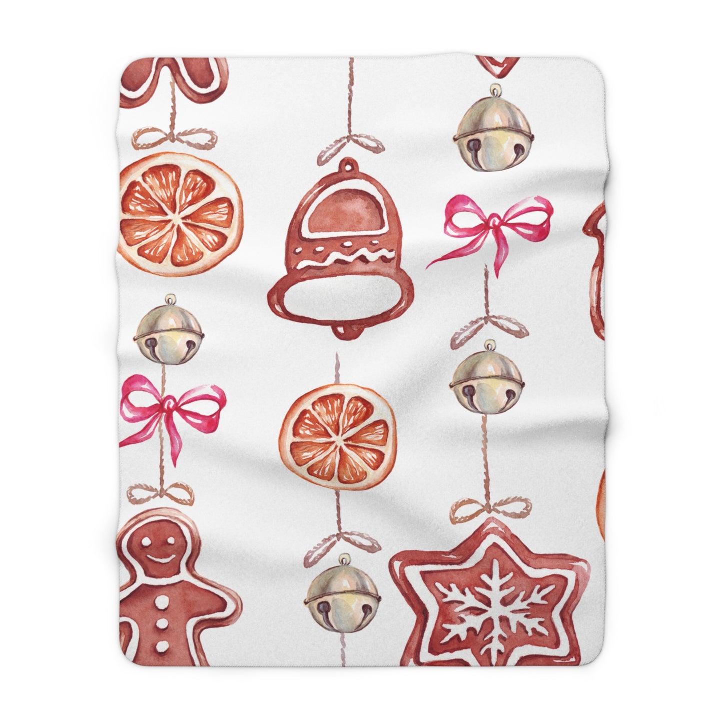 Christmas Bow Blanket