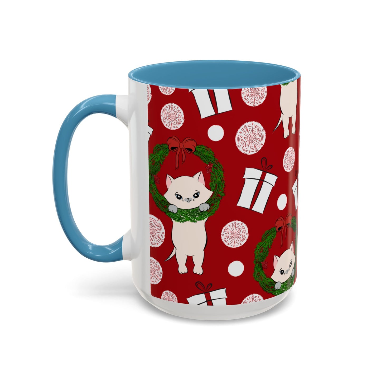 Christmas Accent Coffee Mug (11, 15oz)