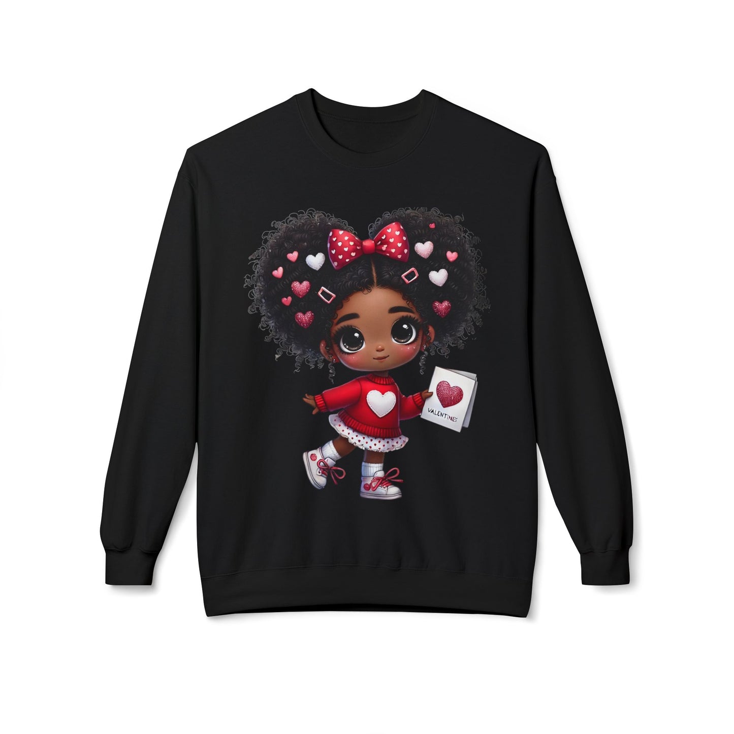 Valentines Unisex Midweight Softstyle Fleece Crewneck Sweatshirt