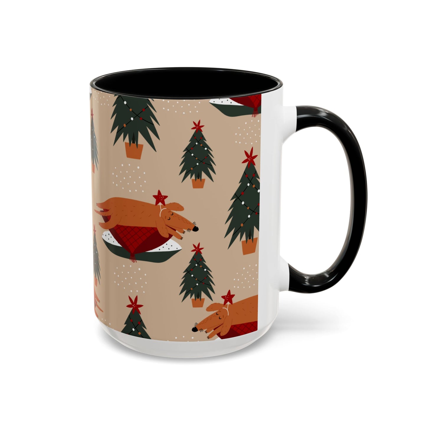 Christmas Accent Coffee Mug (11, 15oz)
