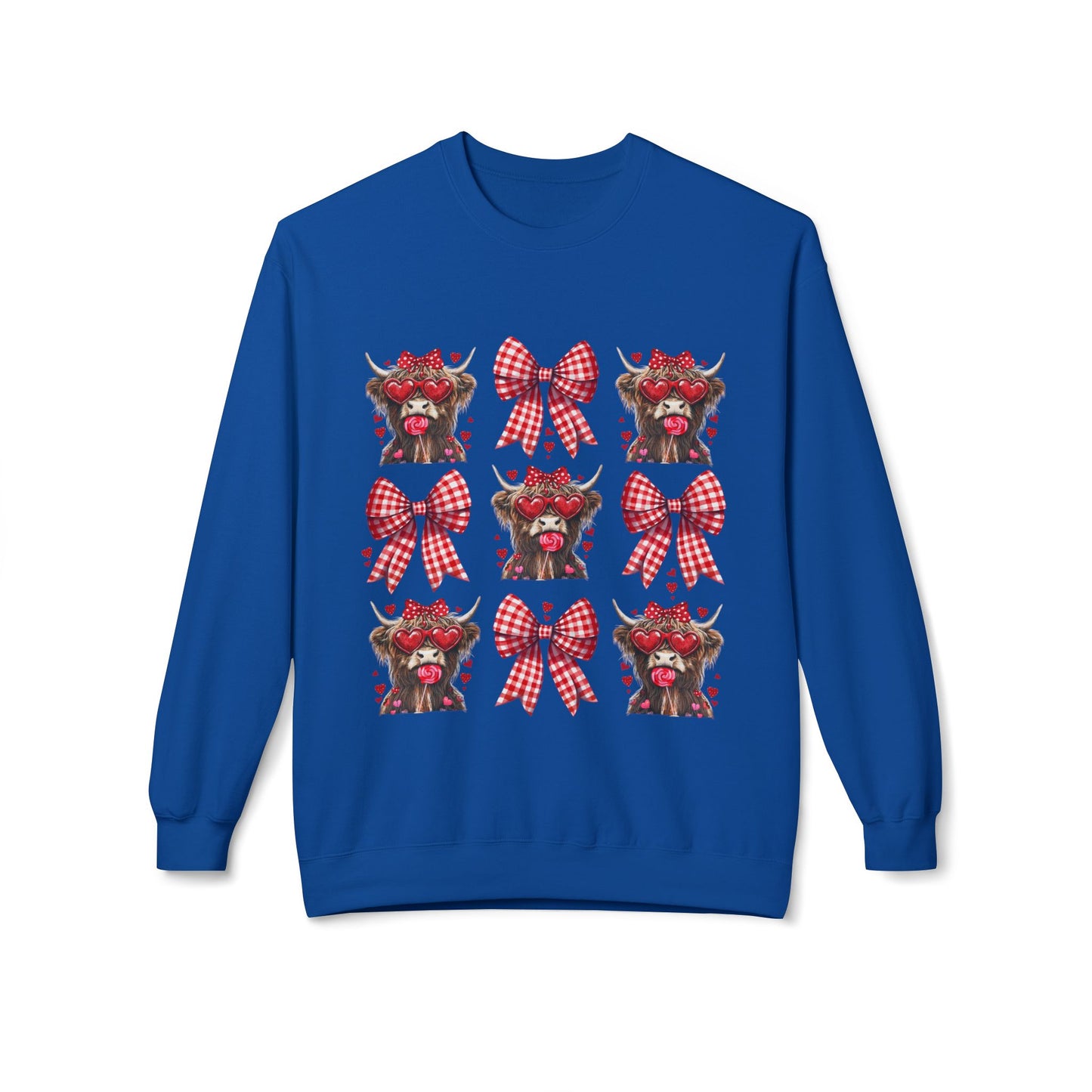 Valentines Unisex Midweight Softstyle Fleece Crewneck Sweatshirt