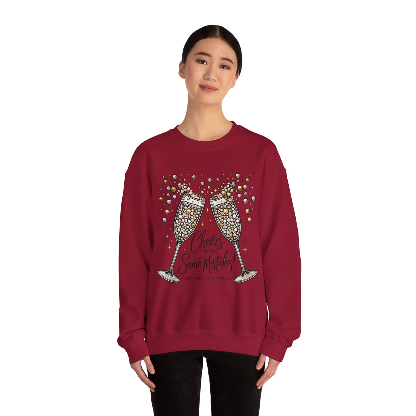 New Year Unisex Heavy Blend™ Crewneck Sweatshirt