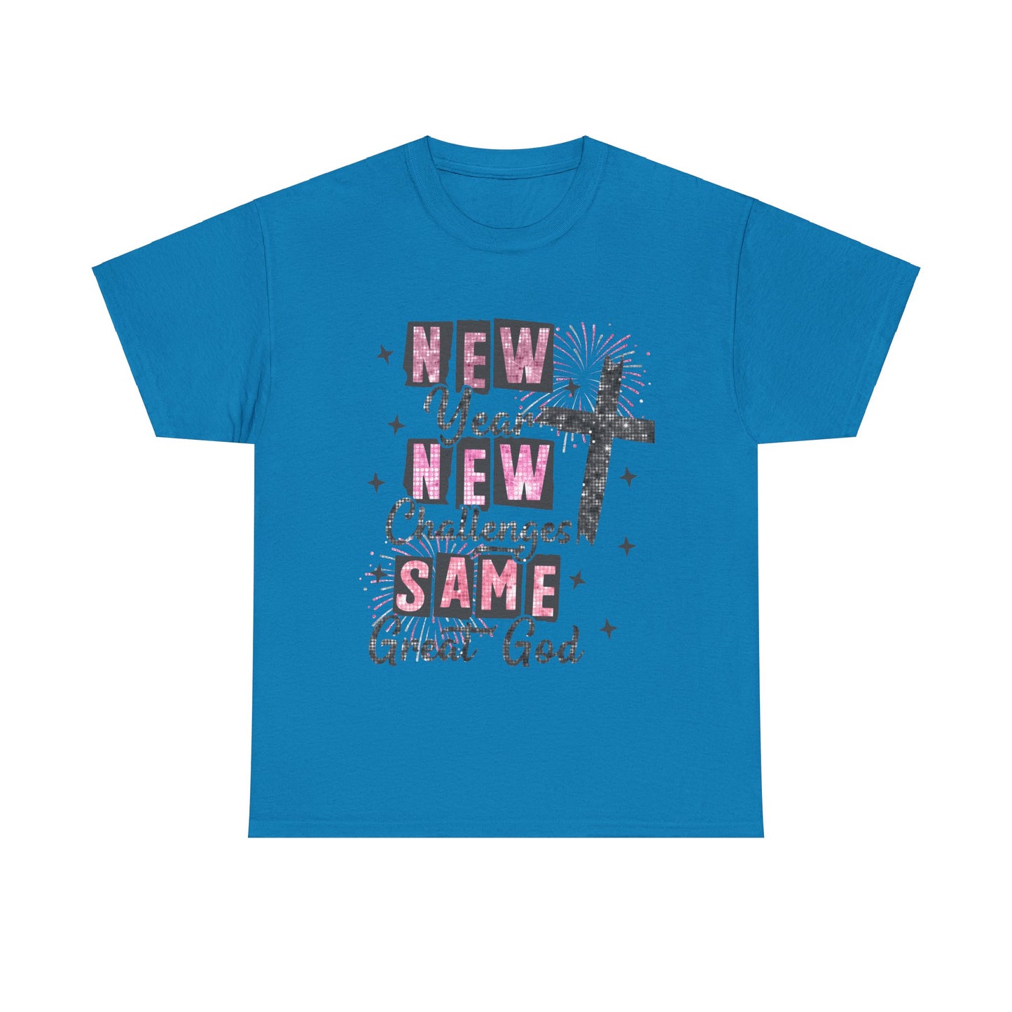 New Year Unisex Heavy Cotton Tee