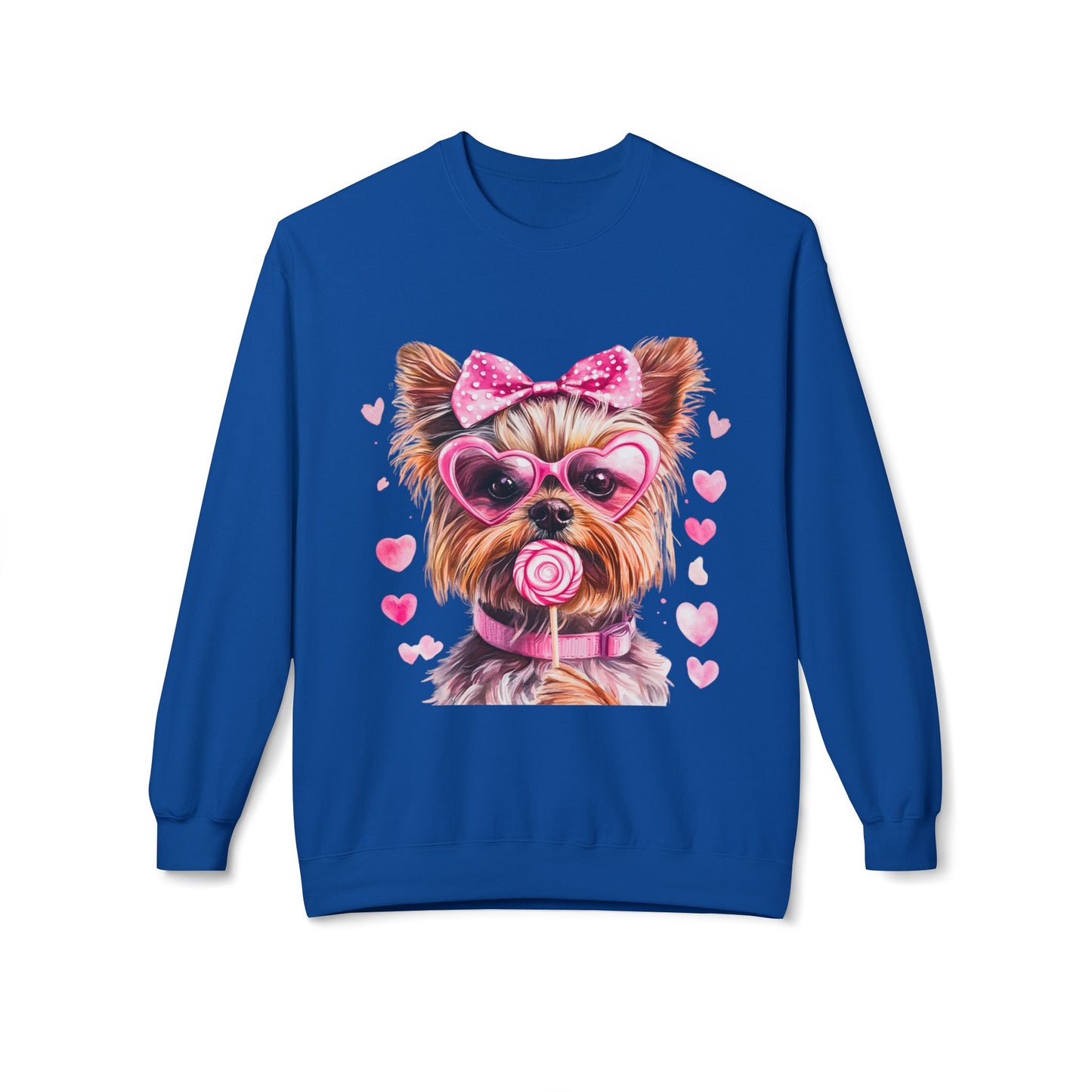 Valentines Unisex Midweight Softstyle Fleece Crewneck Sweatshirt