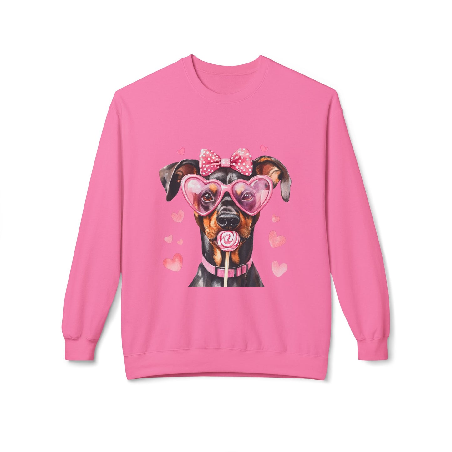 Valentines Unisex Midweight Softstyle Fleece Crewneck Sweatshirt