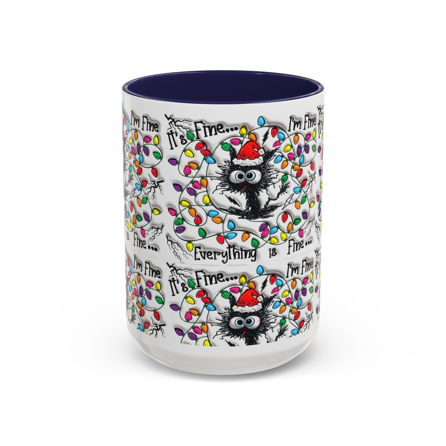 Christmas Accent Coffee Mug (11, 15oz)