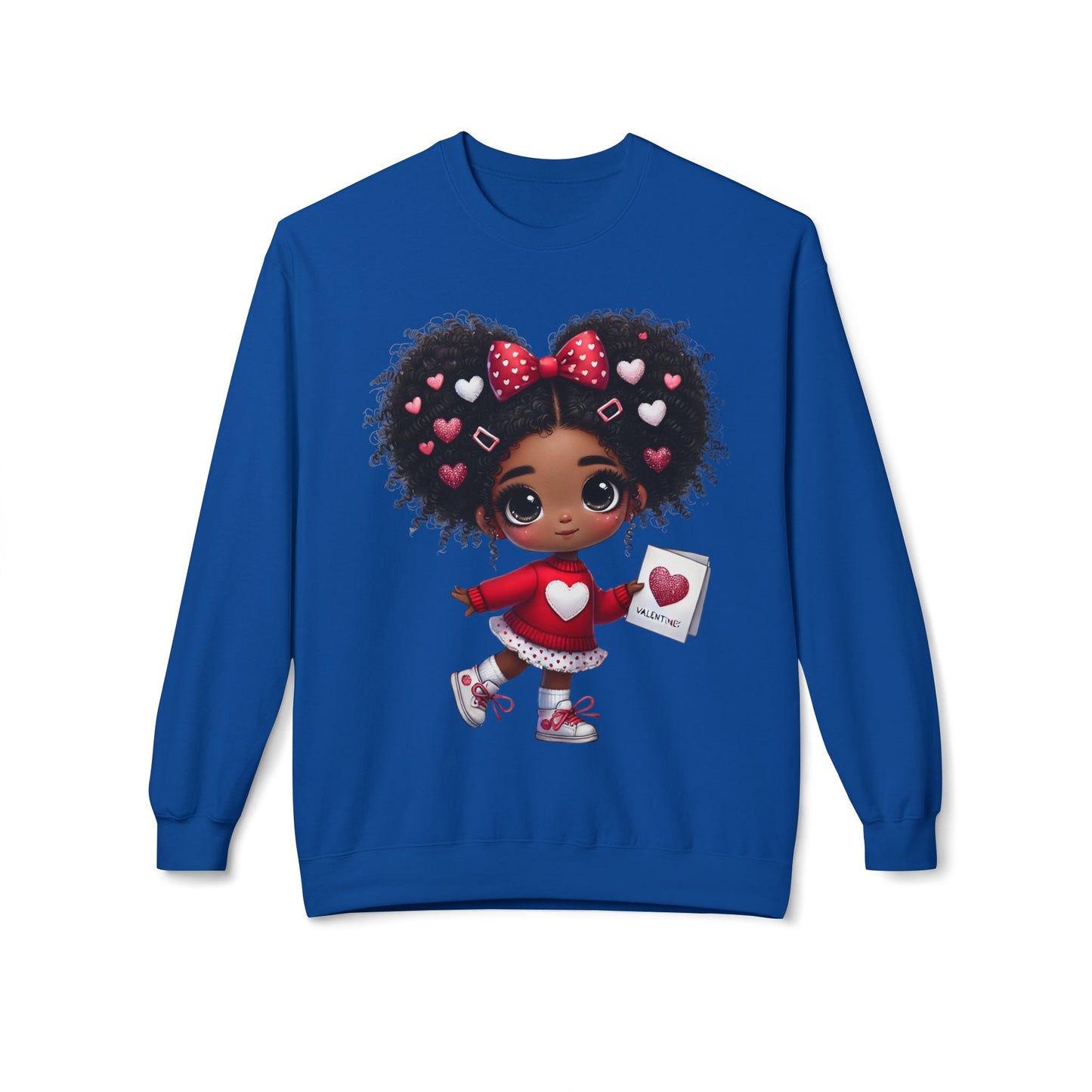 Valentines Unisex Midweight Softstyle Fleece Crewneck Sweatshirt