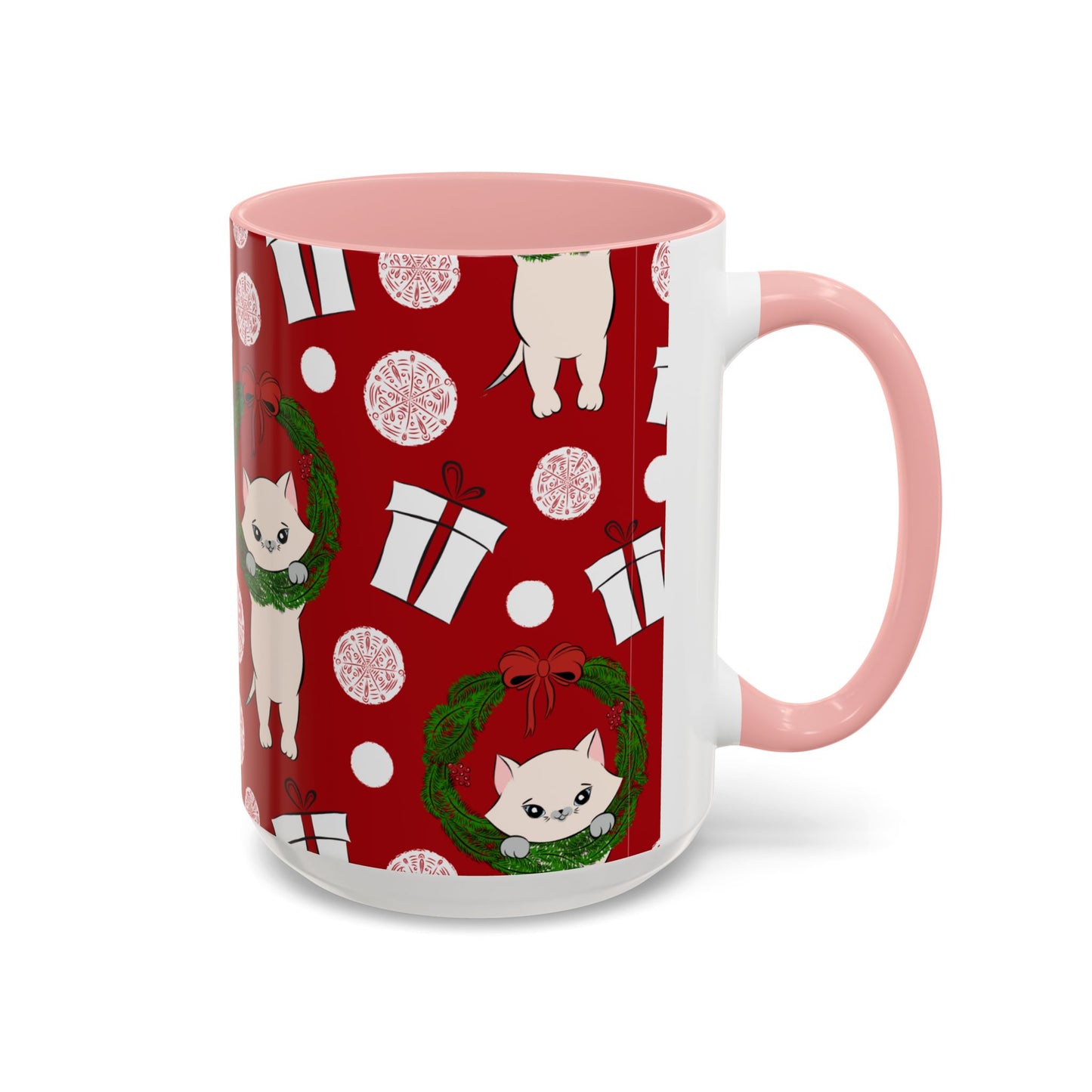 Christmas Accent Coffee Mug (11, 15oz)