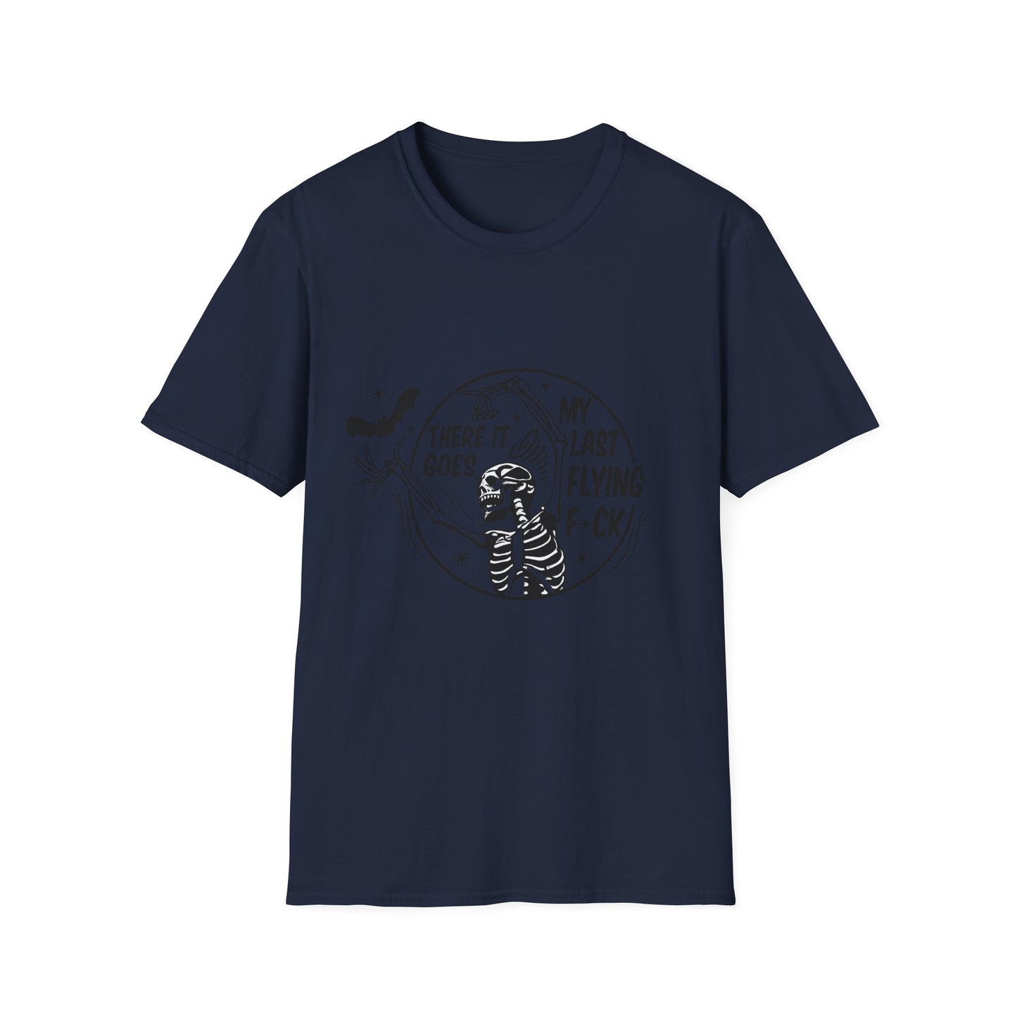 Funny Graphic Tee, There It Goes My Last Flying F*ck Shirt, Casual Wear, Gift for Friends, Relaxed Style, Humor Apparel