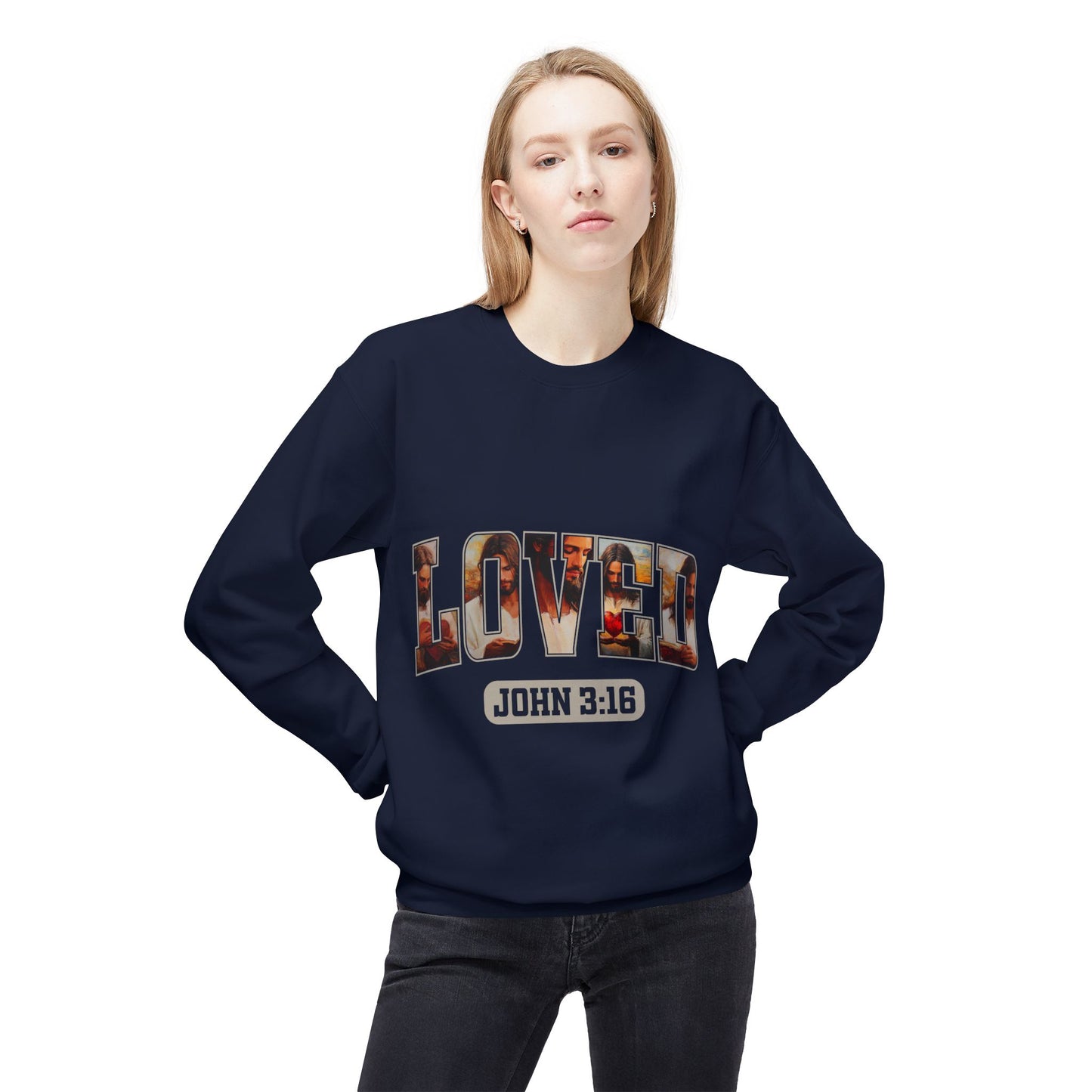 Valentines Unisex Midweight Softstyle Fleece Crewneck Sweatshirt
