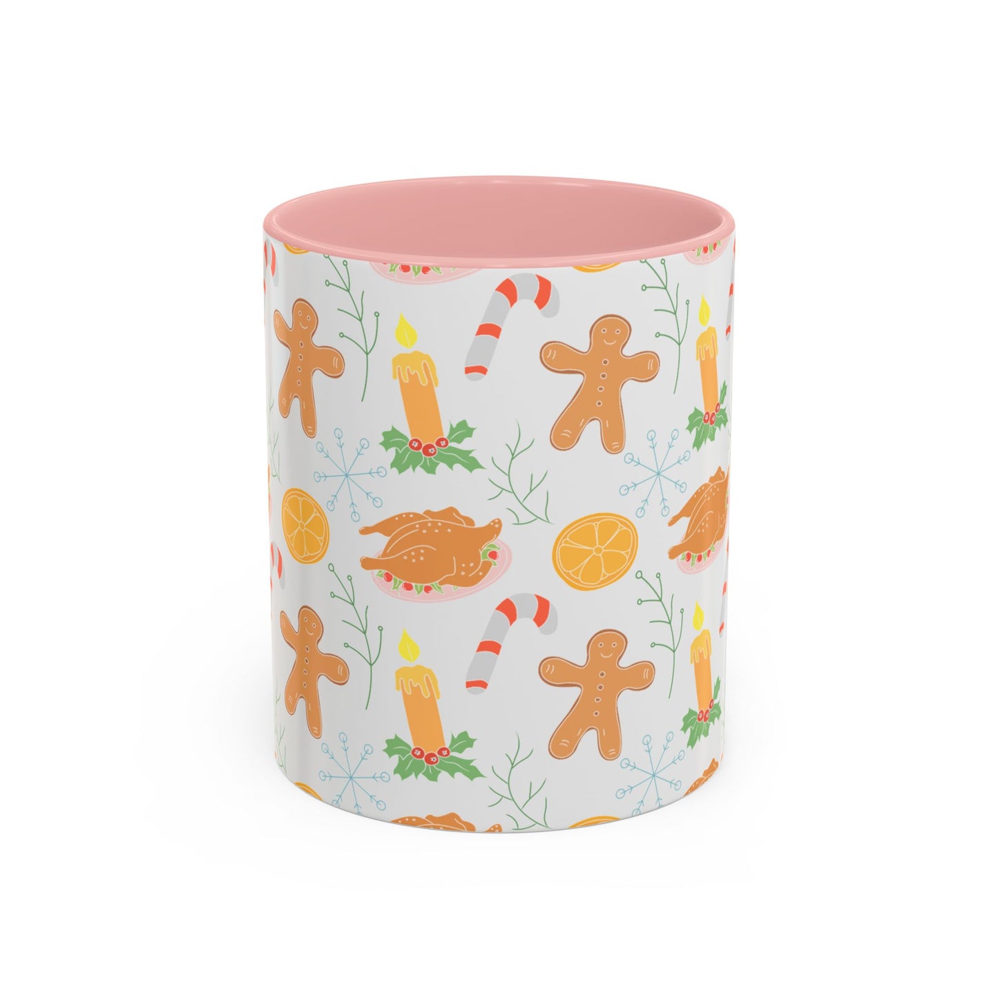 Christmas Accent Coffee Mug (11, 15oz)
