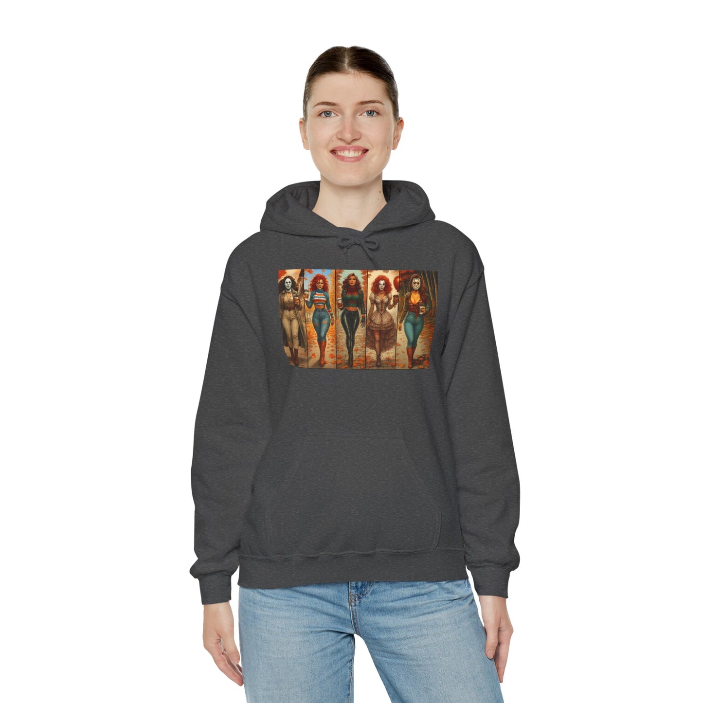 Vibrant Art Hooded Sweatshirt - Cozy Fashion, Perfect Gift, Casual Wear, Unisex Hoodie, Statement Piece
