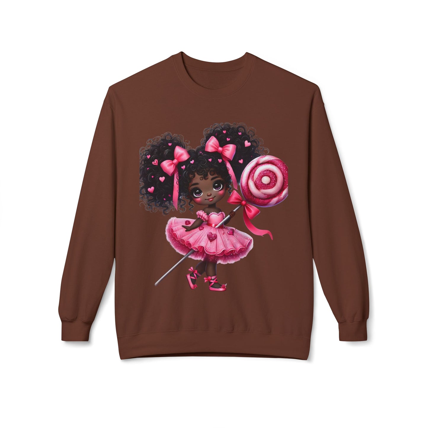 Valentines Unisex Midweight Softstyle Fleece Crewneck Sweatshirt