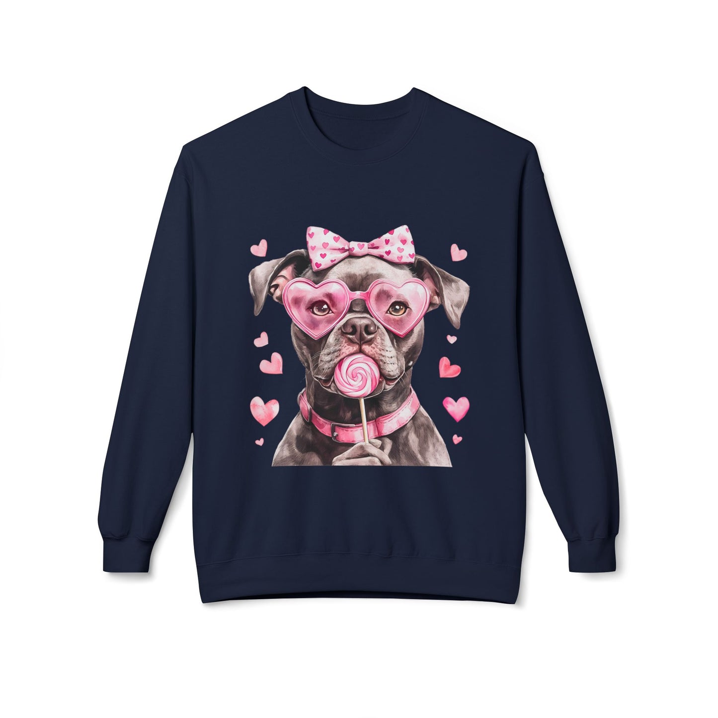 Valentines Unisex Midweight Softstyle Fleece Crewneck Sweatshirt