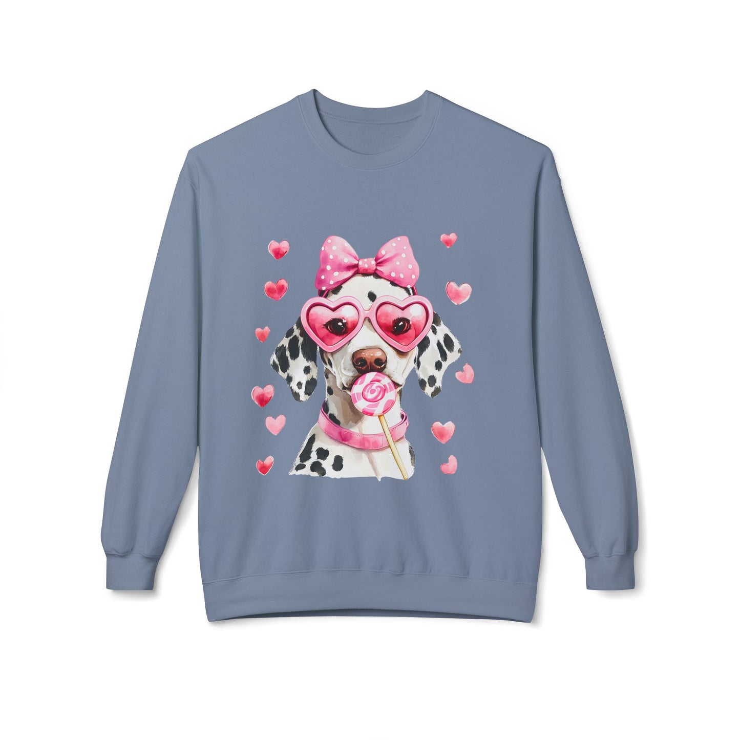 Valentines Unisex Midweight Softstyle Fleece Crewneck Sweatshirt