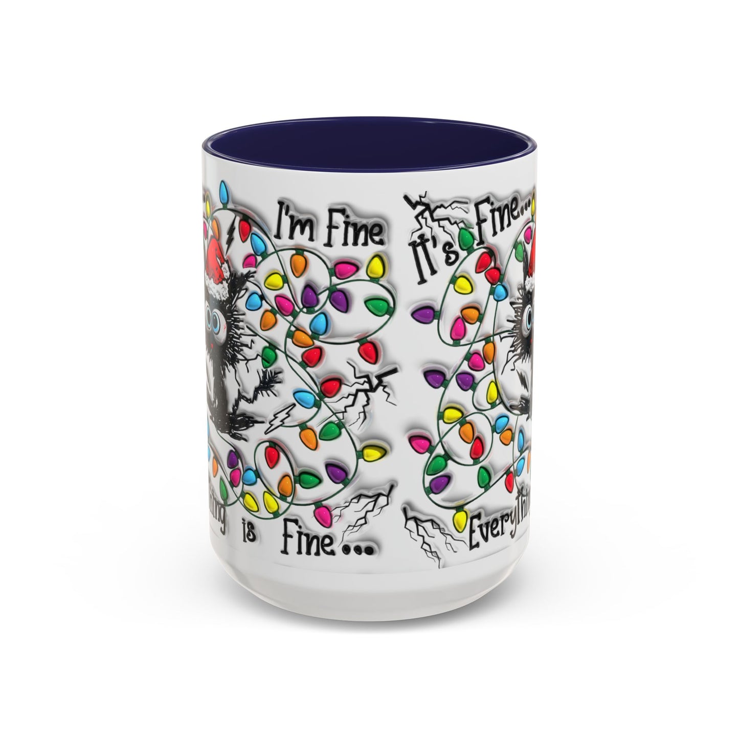 Christmas Accent Coffee Mug (11, 15oz)