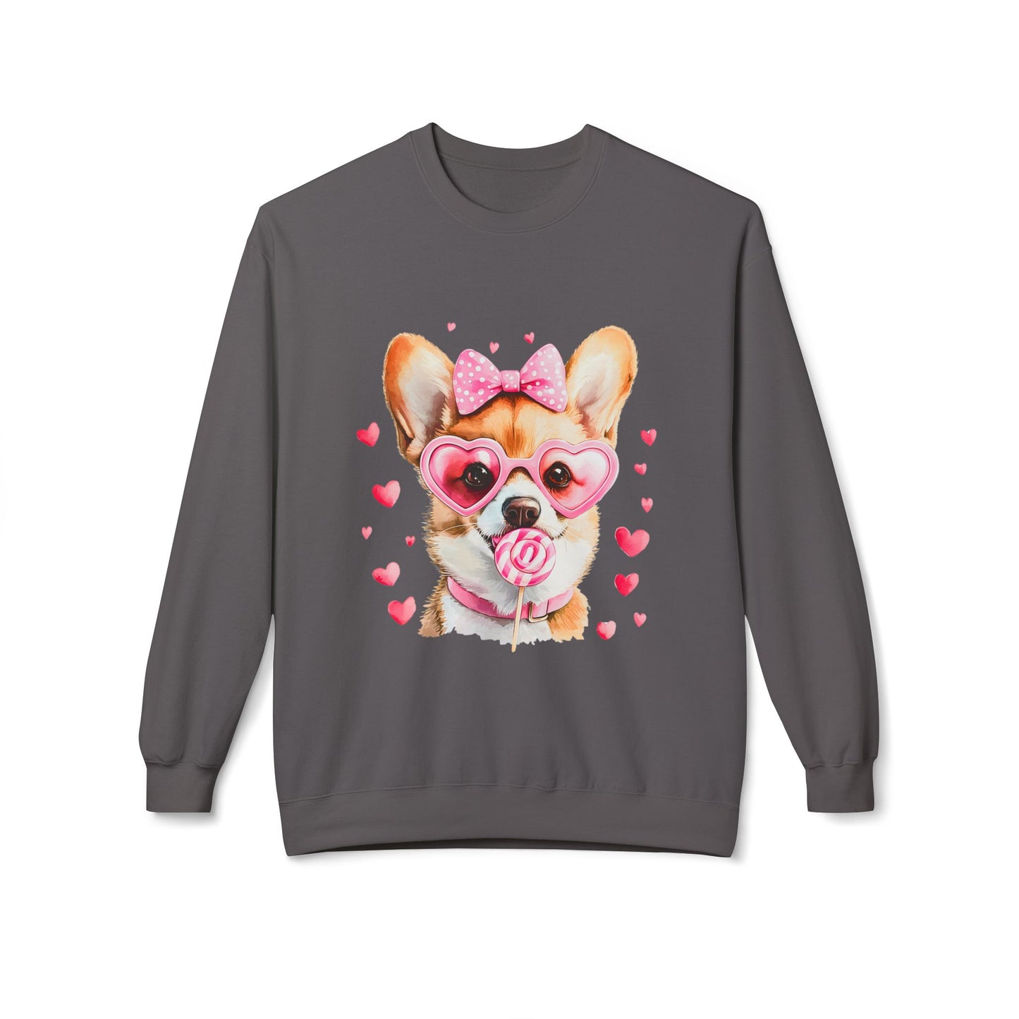 Valentines Unisex Midweight Softstyle Fleece Crewneck Sweatshirt