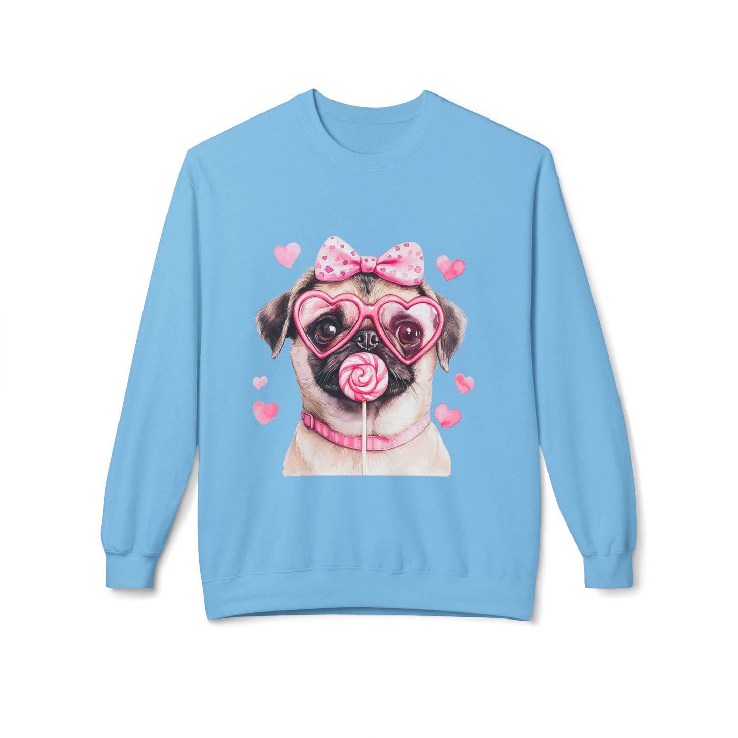Valentines Unisex Midweight Softstyle Fleece Crewneck Sweatshirt