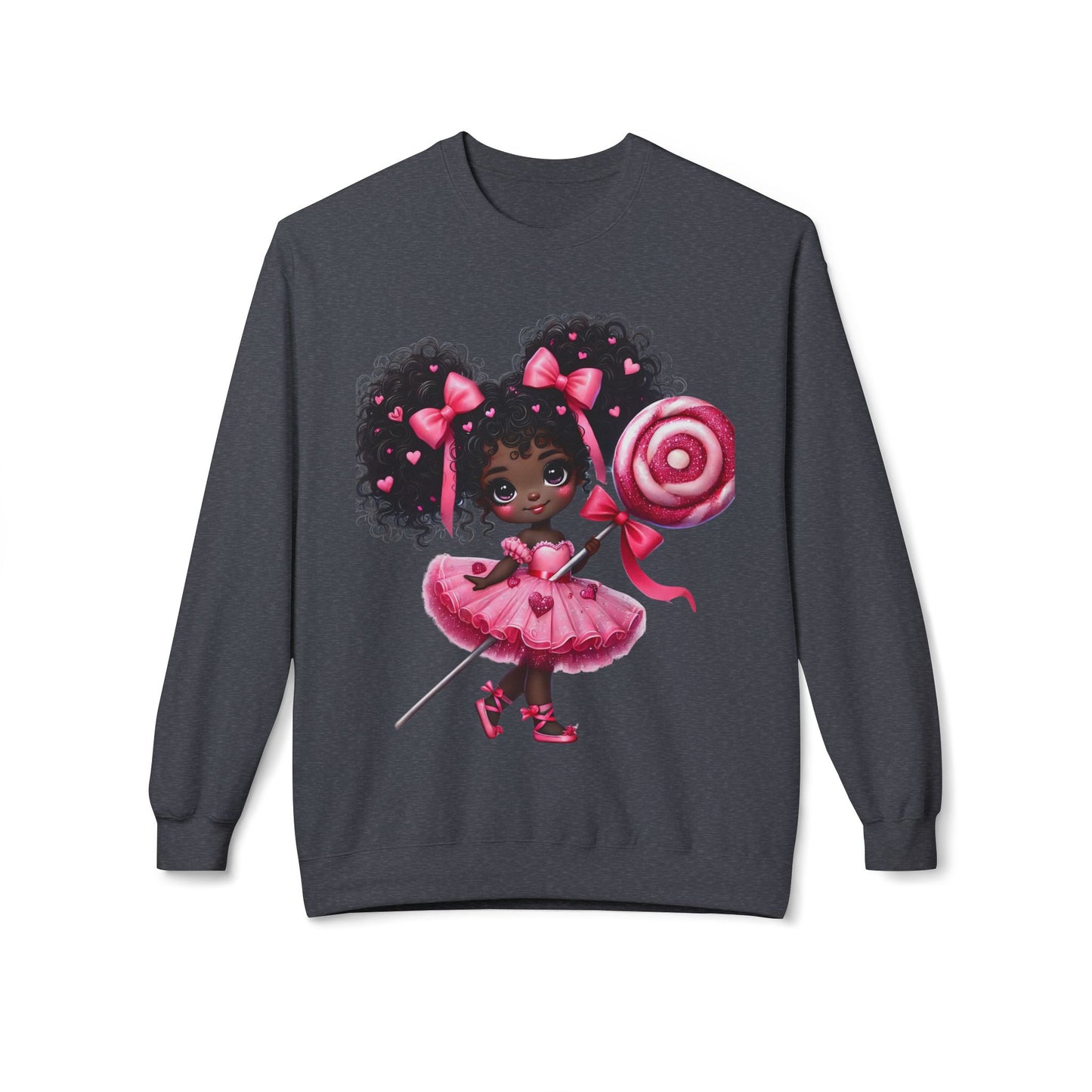 Valentines Unisex Midweight Softstyle Fleece Crewneck Sweatshirt