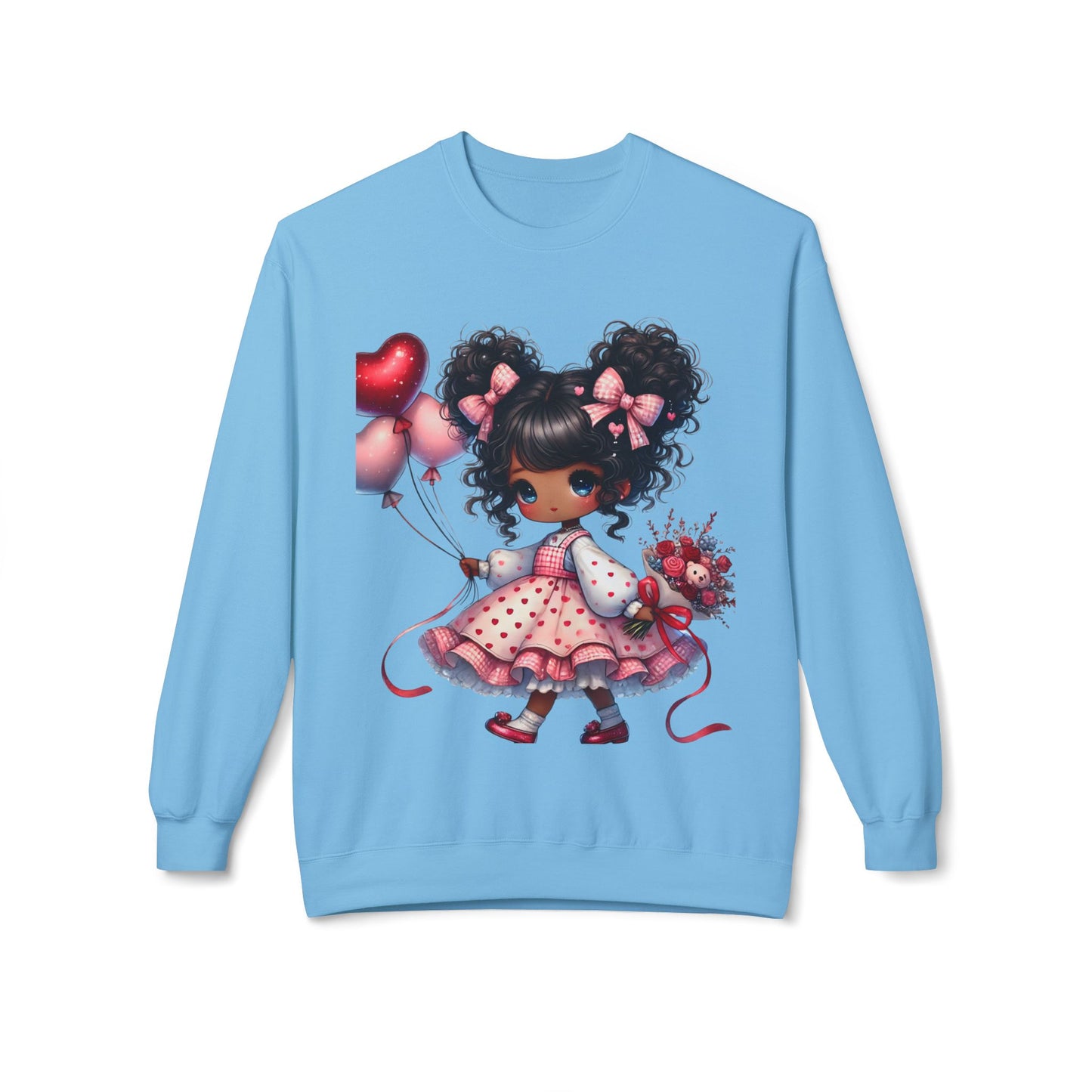 Valentines Unisex Midweight Softstyle Fleece Crewneck Sweatshirt