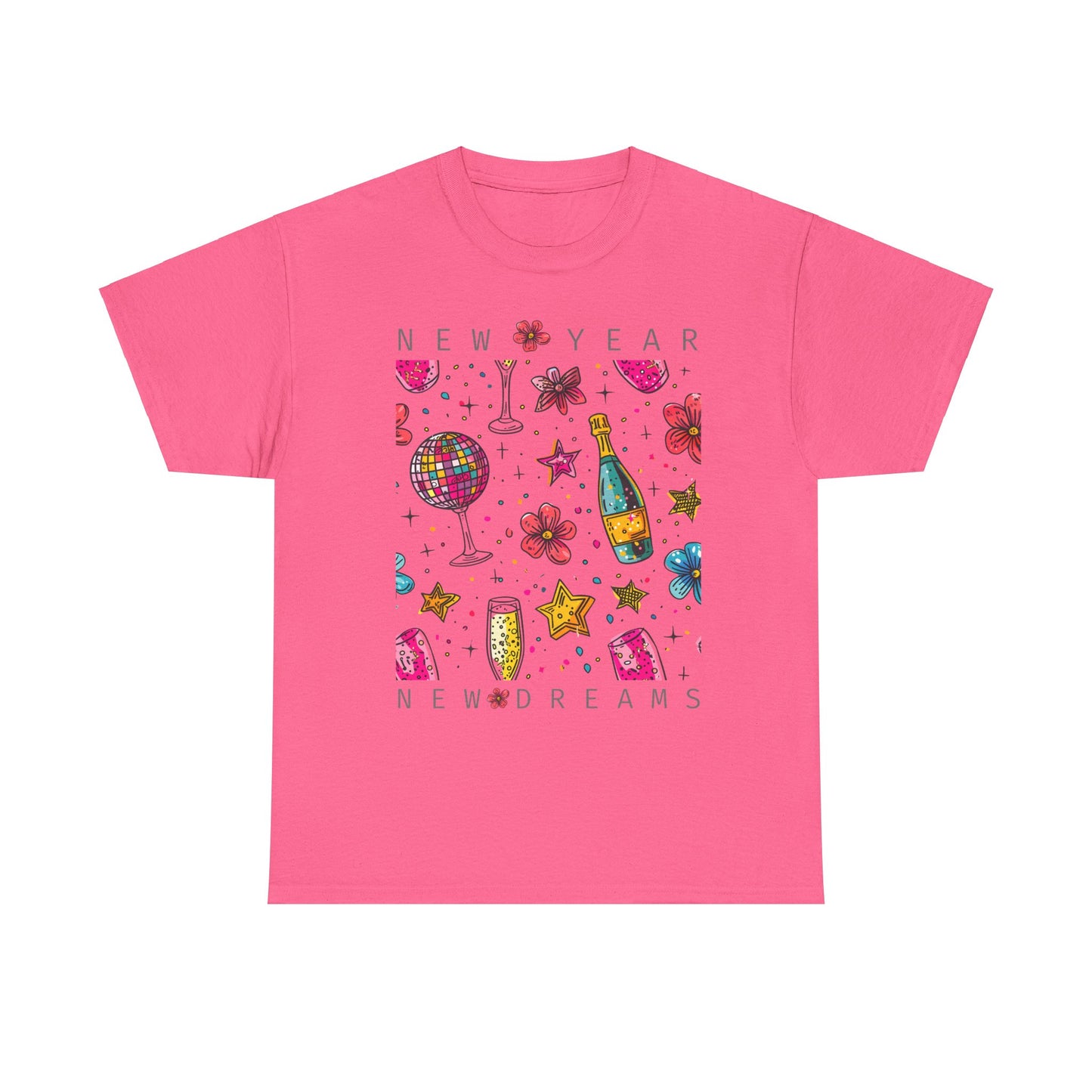 New Year Unisex Heavy Cotton Tee