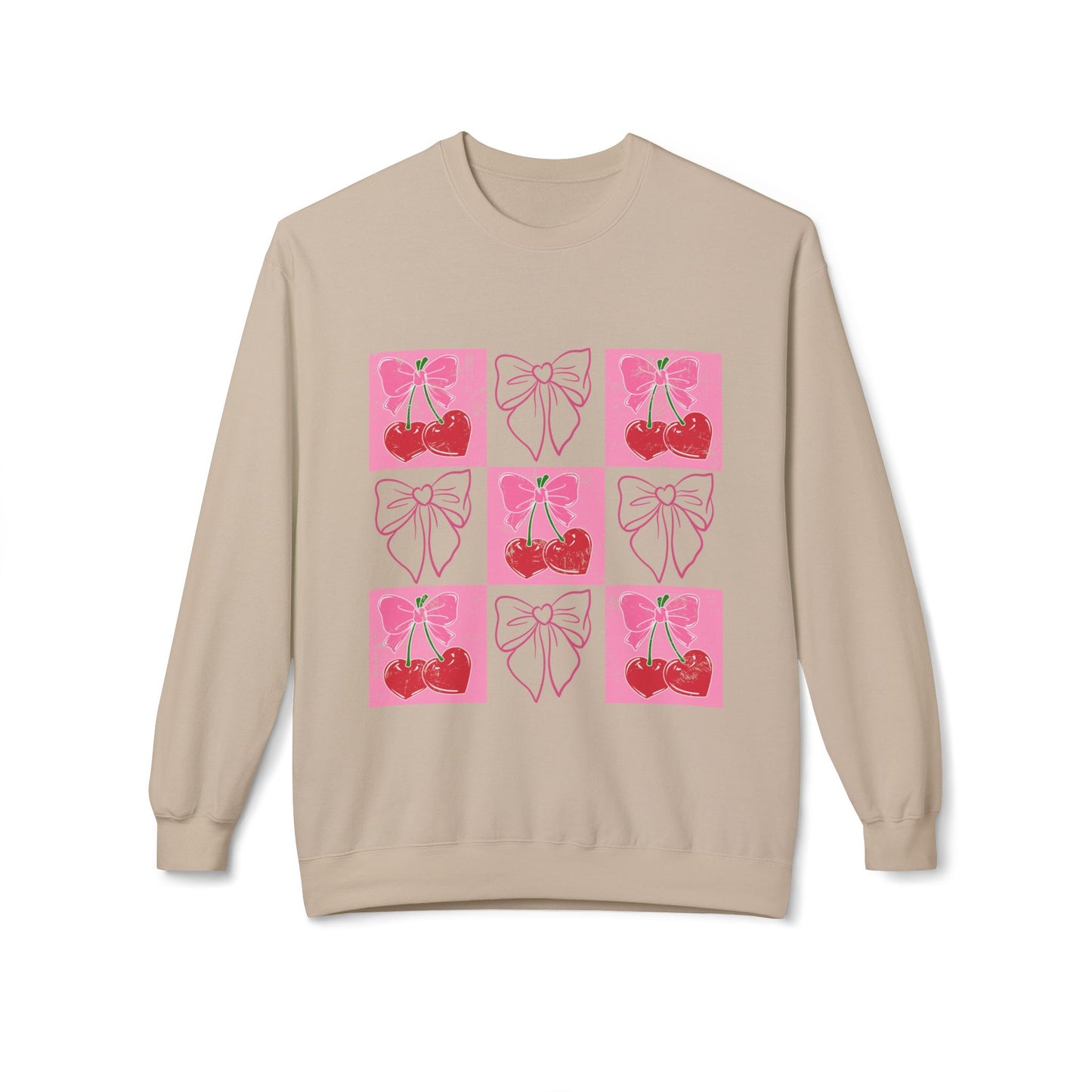 Valentines Unisex Midweight Softstyle Fleece Crewneck Sweatshirt