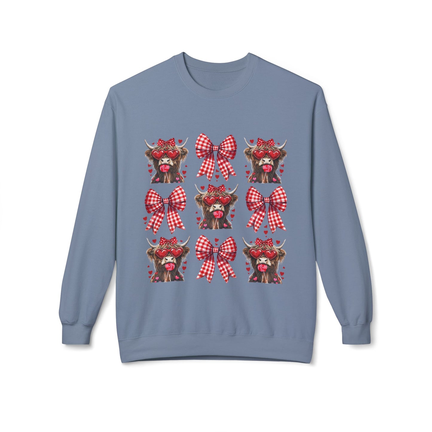 Valentines Unisex Midweight Softstyle Fleece Crewneck Sweatshirt