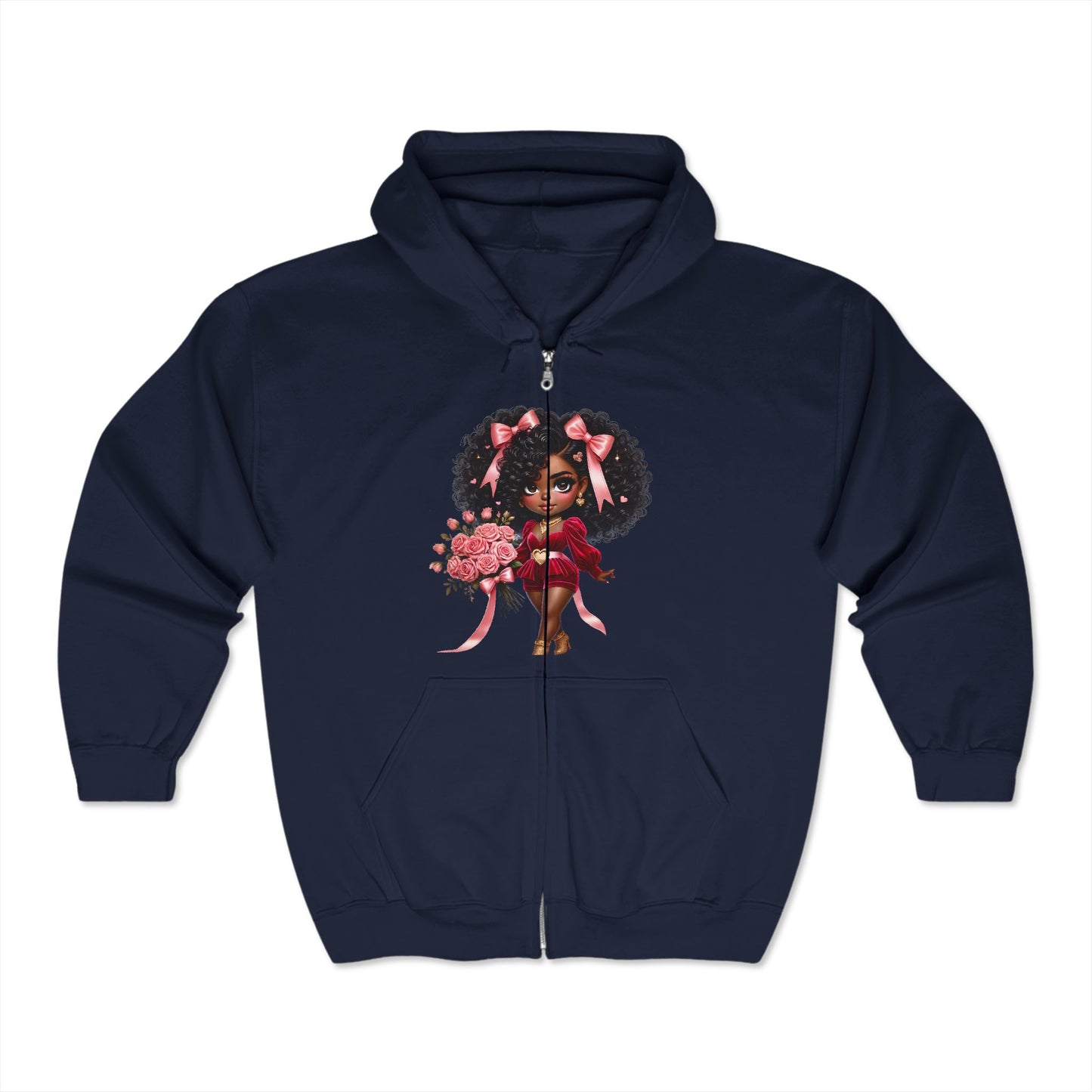 Valentines Unisex Heavy Blend™ Full Zip Hooded Sweatshirt