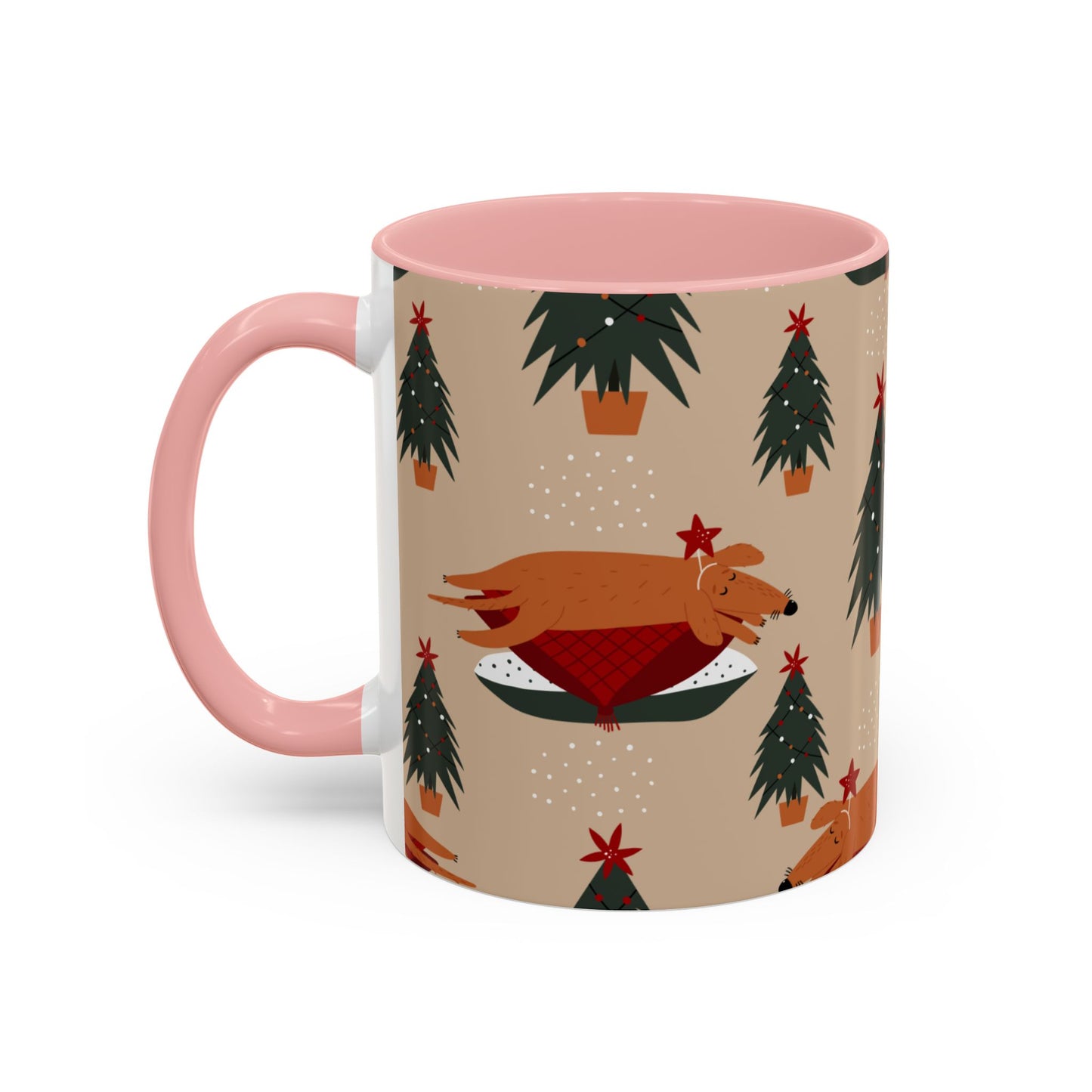 Christmas Accent Coffee Mug (11, 15oz)
