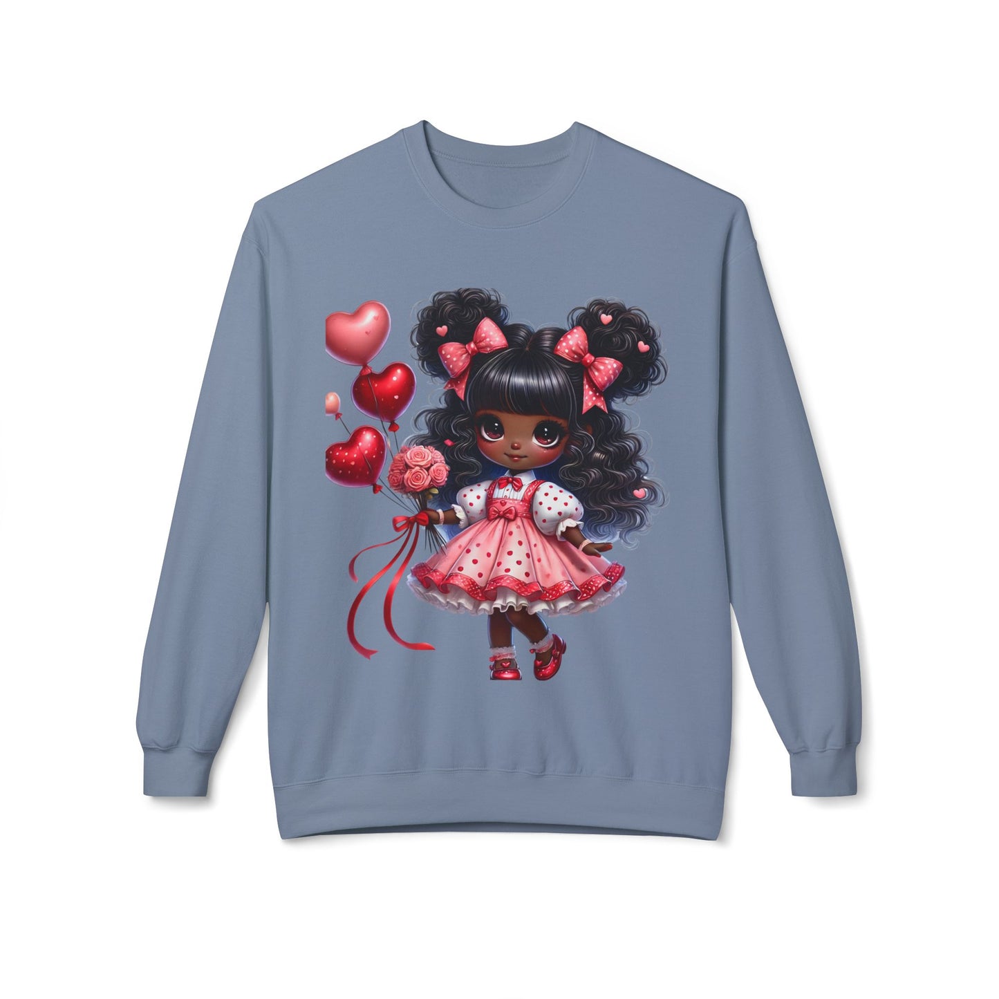 Valentines Unisex Midweight Softstyle Fleece Crewneck Sweatshirt