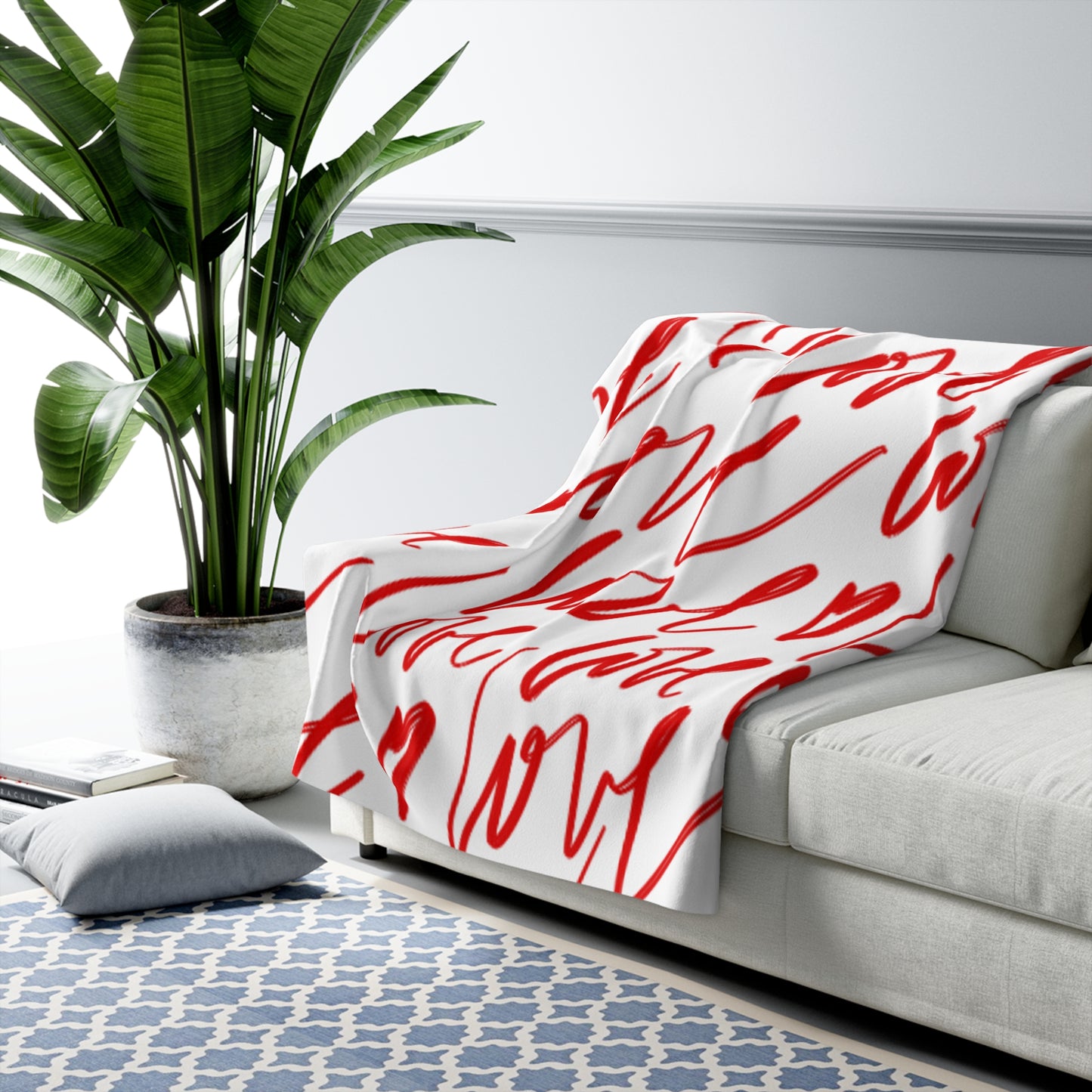 Valentines Sherpa Fleece Blanket