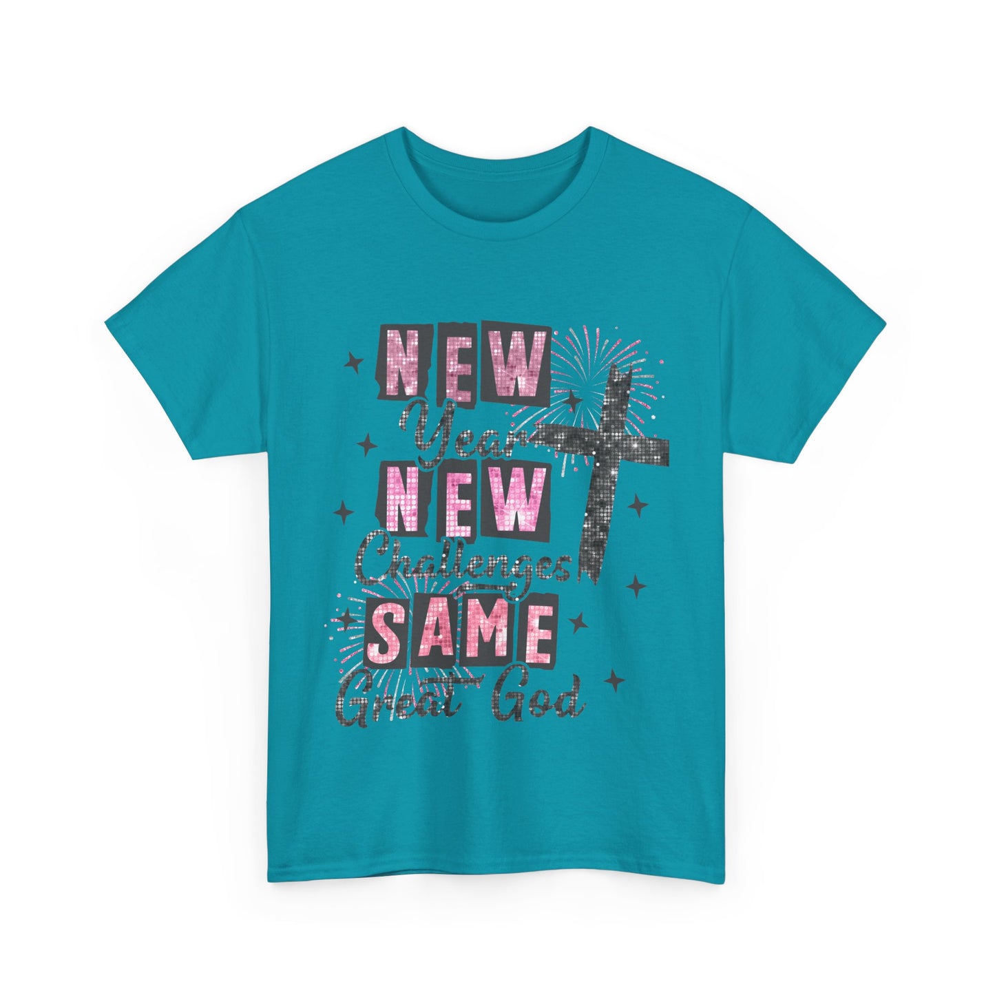 New Year Unisex Heavy Cotton Tee