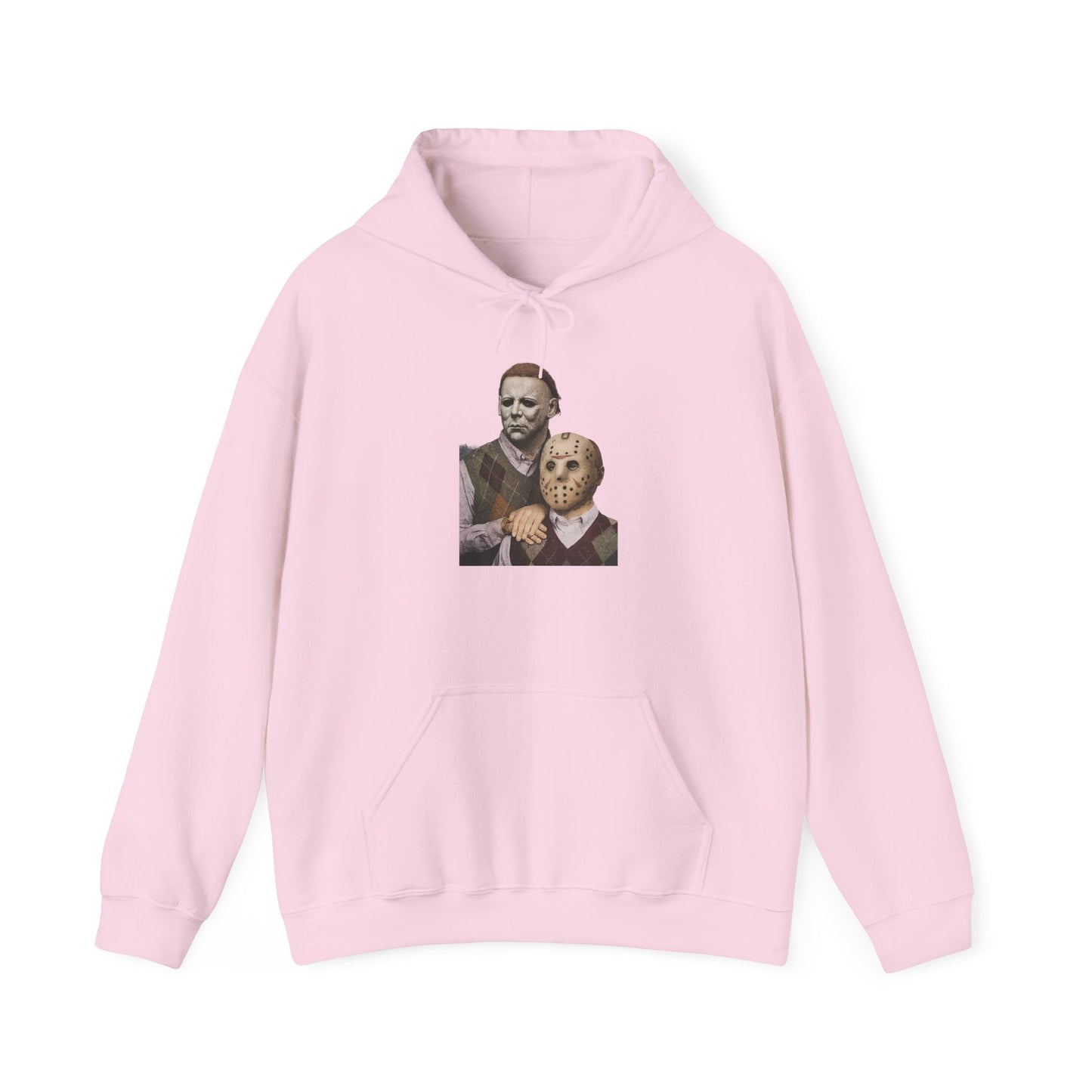 Horror Movie Duo Hoodie | Unisex Hoodie, Cozy Gift for Horror Fans, Halloween Outfit, Movie Night Apparel, Retro Aesthetic