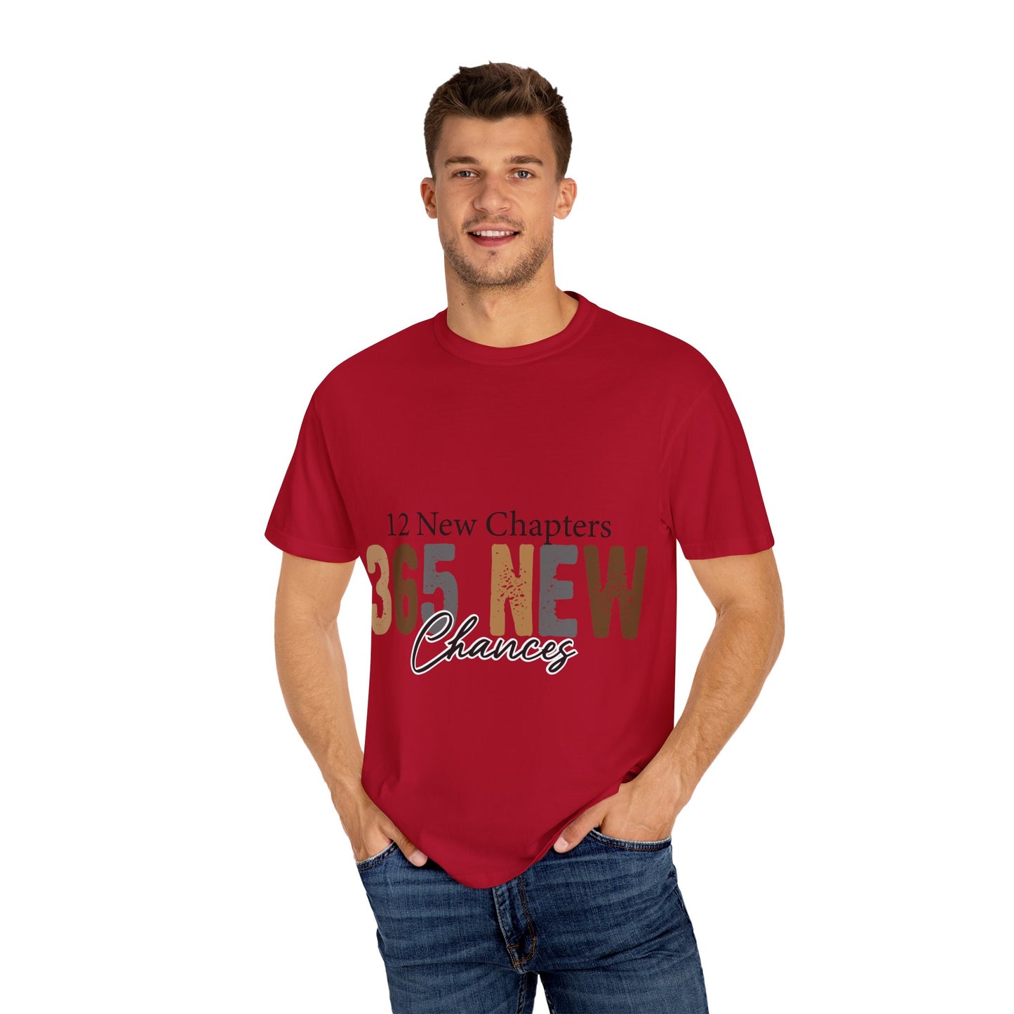 New Year Unisex Garment-Dyed T-shirt