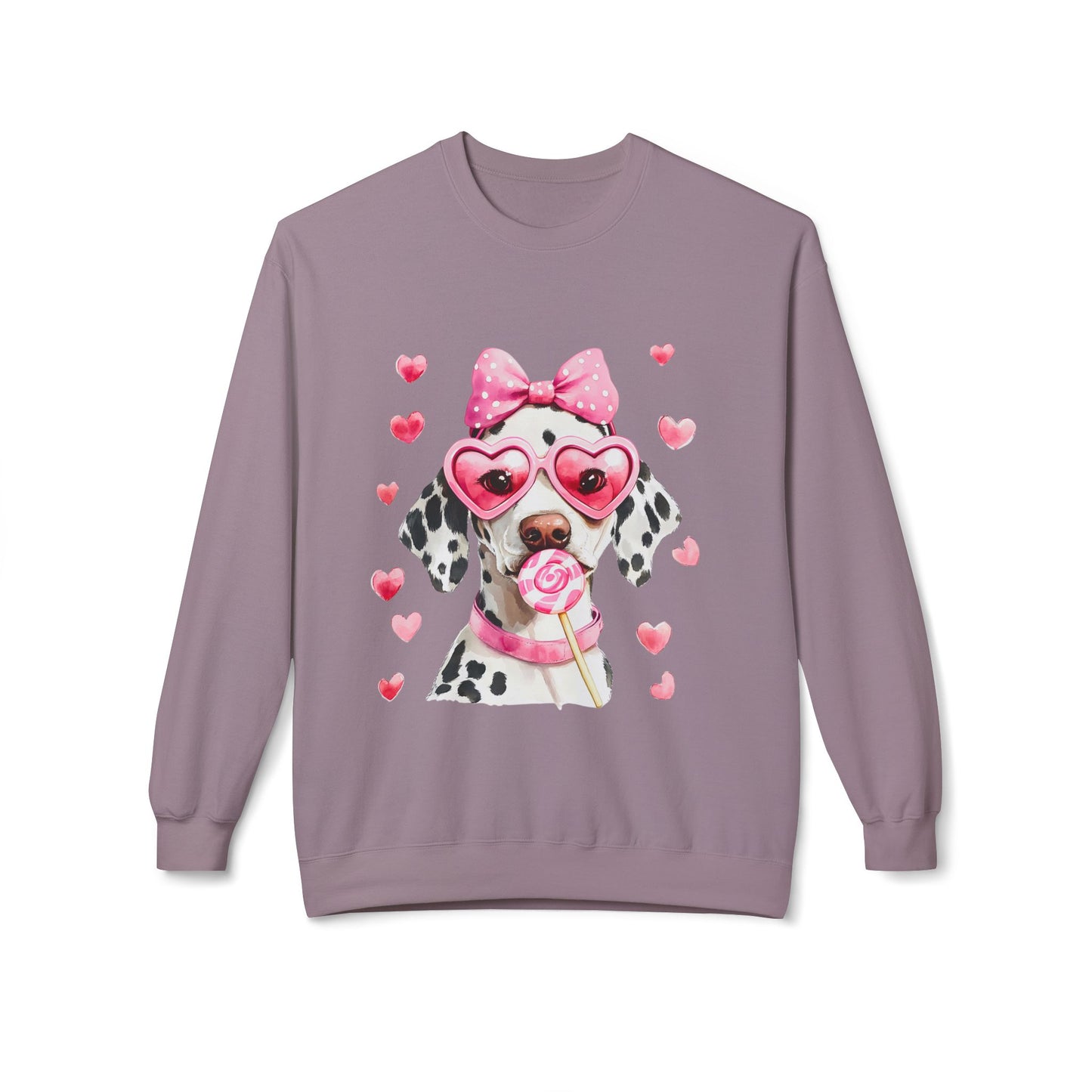 Valentines Unisex Midweight Softstyle Fleece Crewneck Sweatshirt