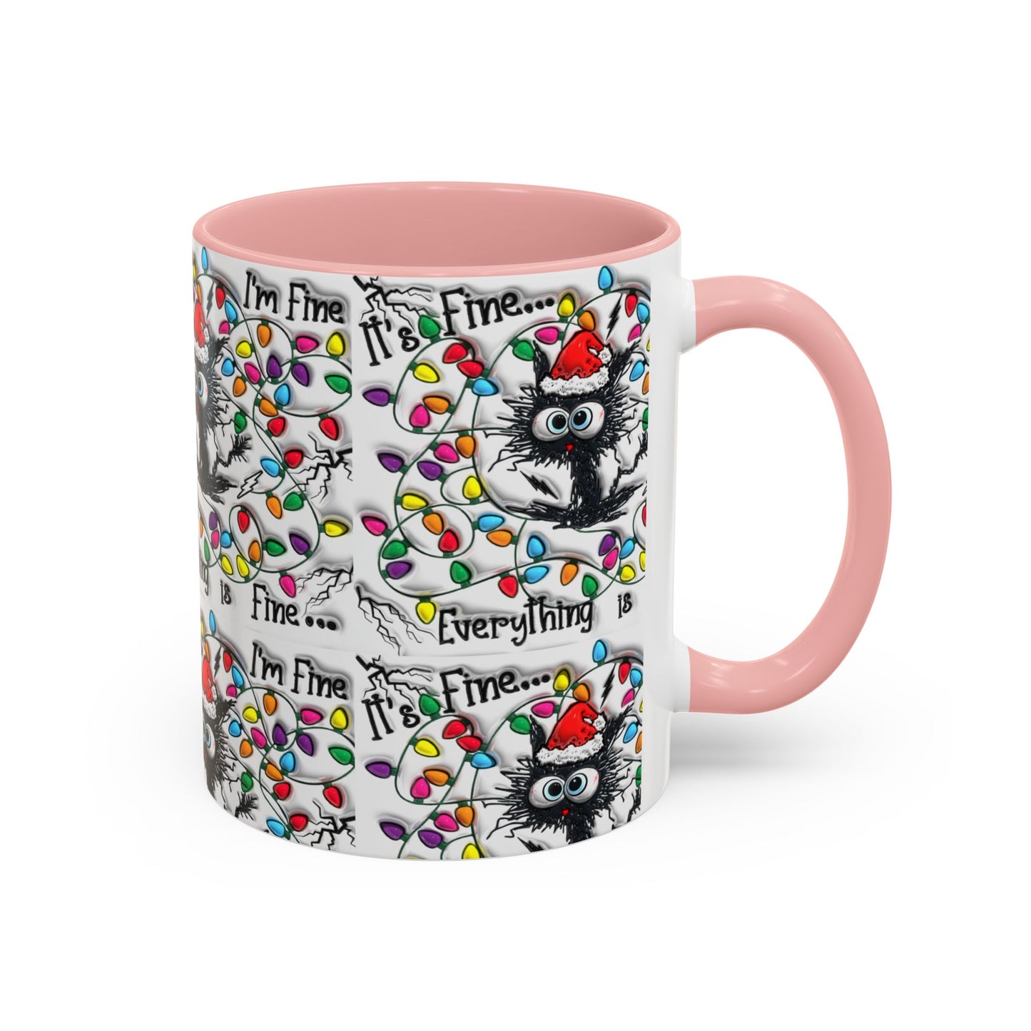 Christmas Accent Coffee Mug (11, 15oz)