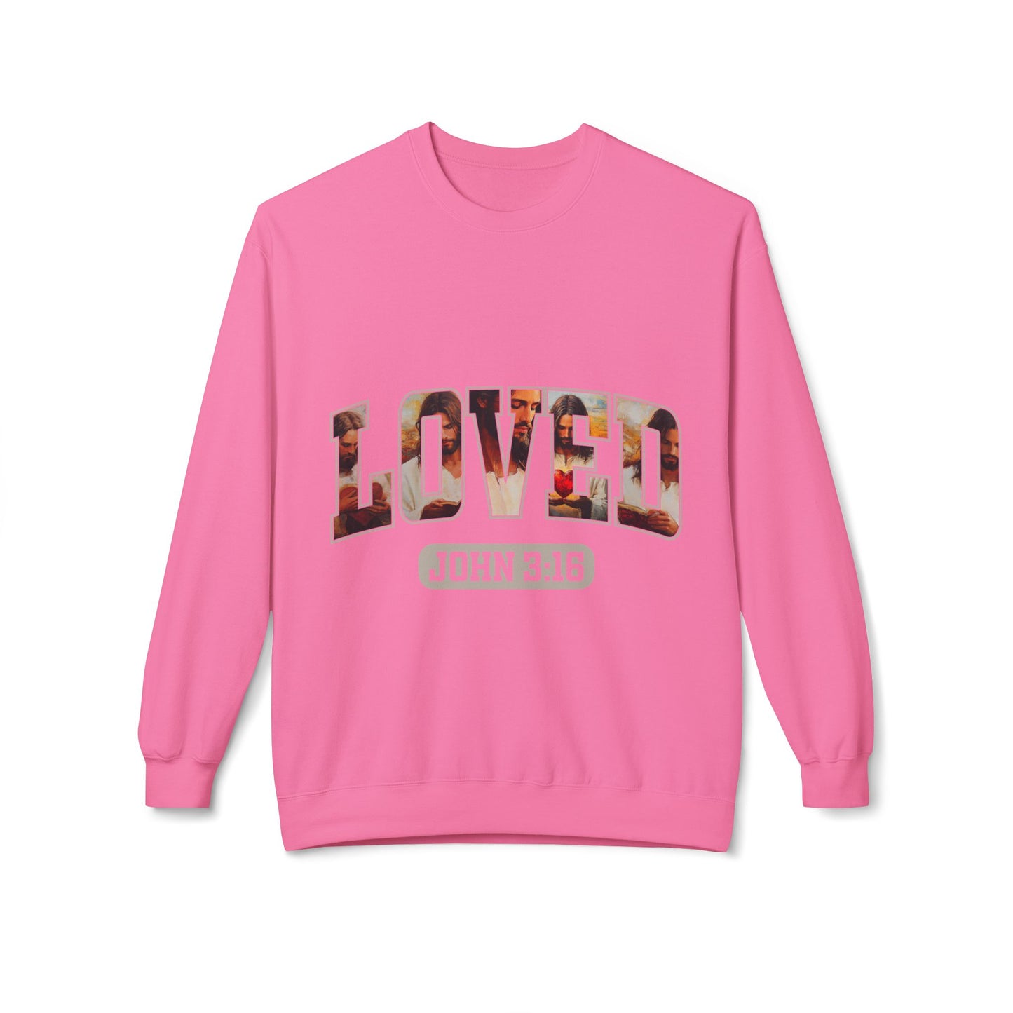Valentines Unisex Midweight Softstyle Fleece Crewneck Sweatshirt